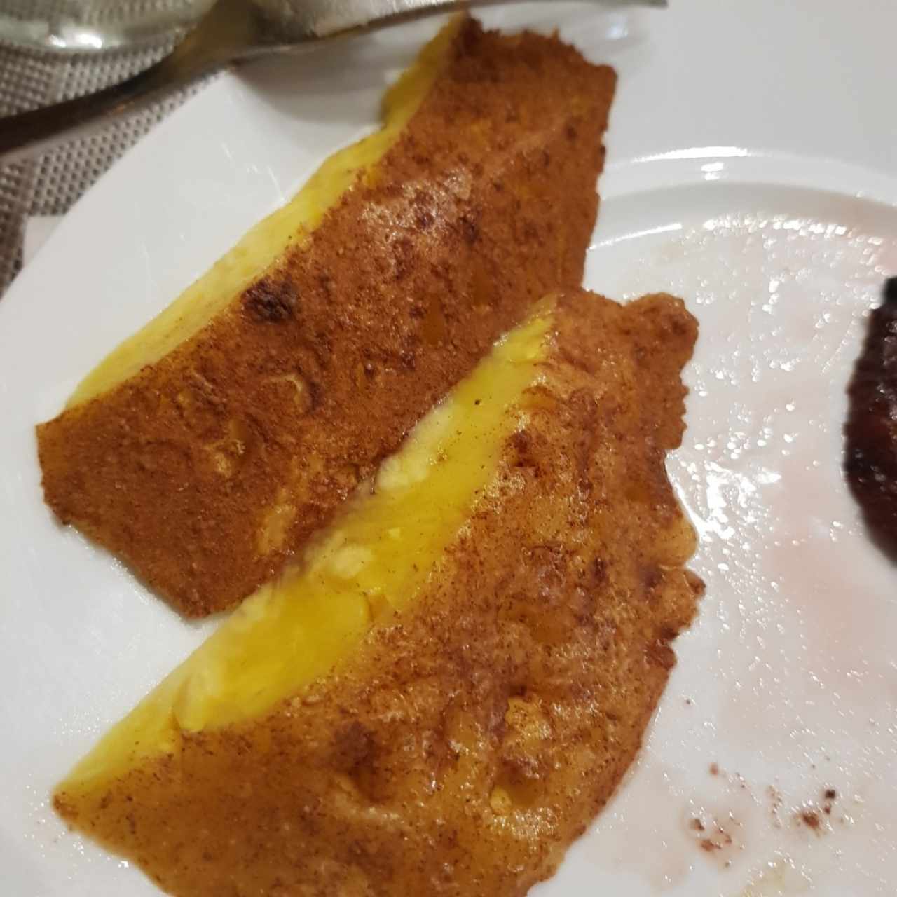 piña con canela