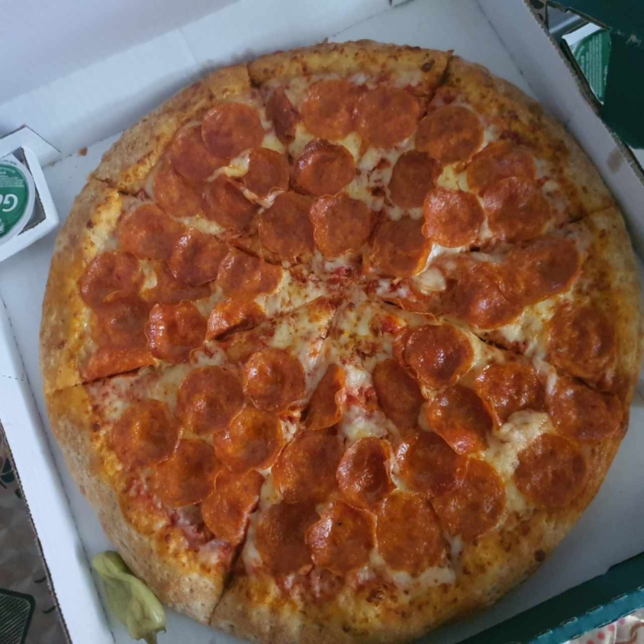 pizza 🍕 pepperoni.