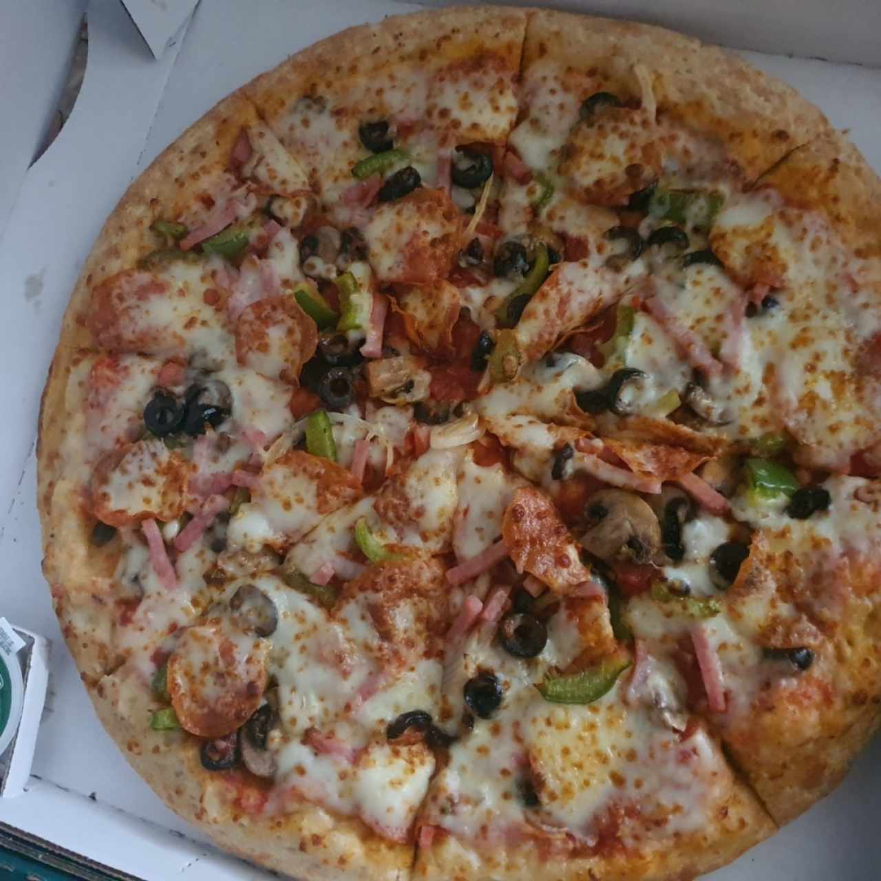pizza de vegetales 
