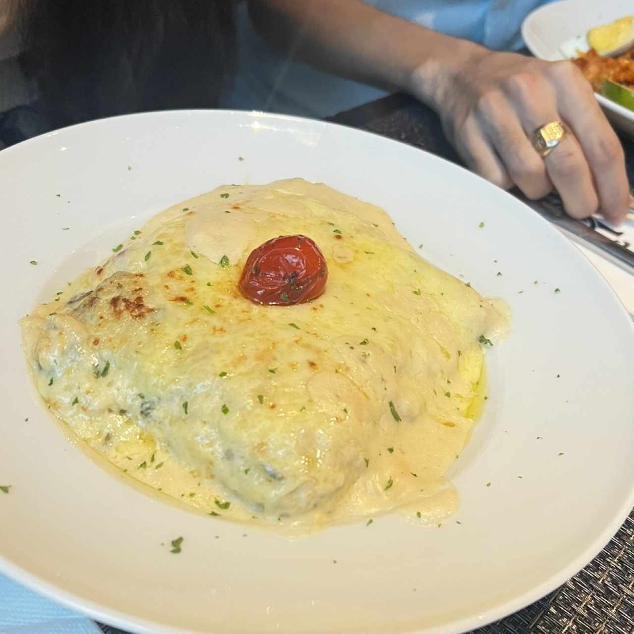 Lasagna Pollo y Espinacas