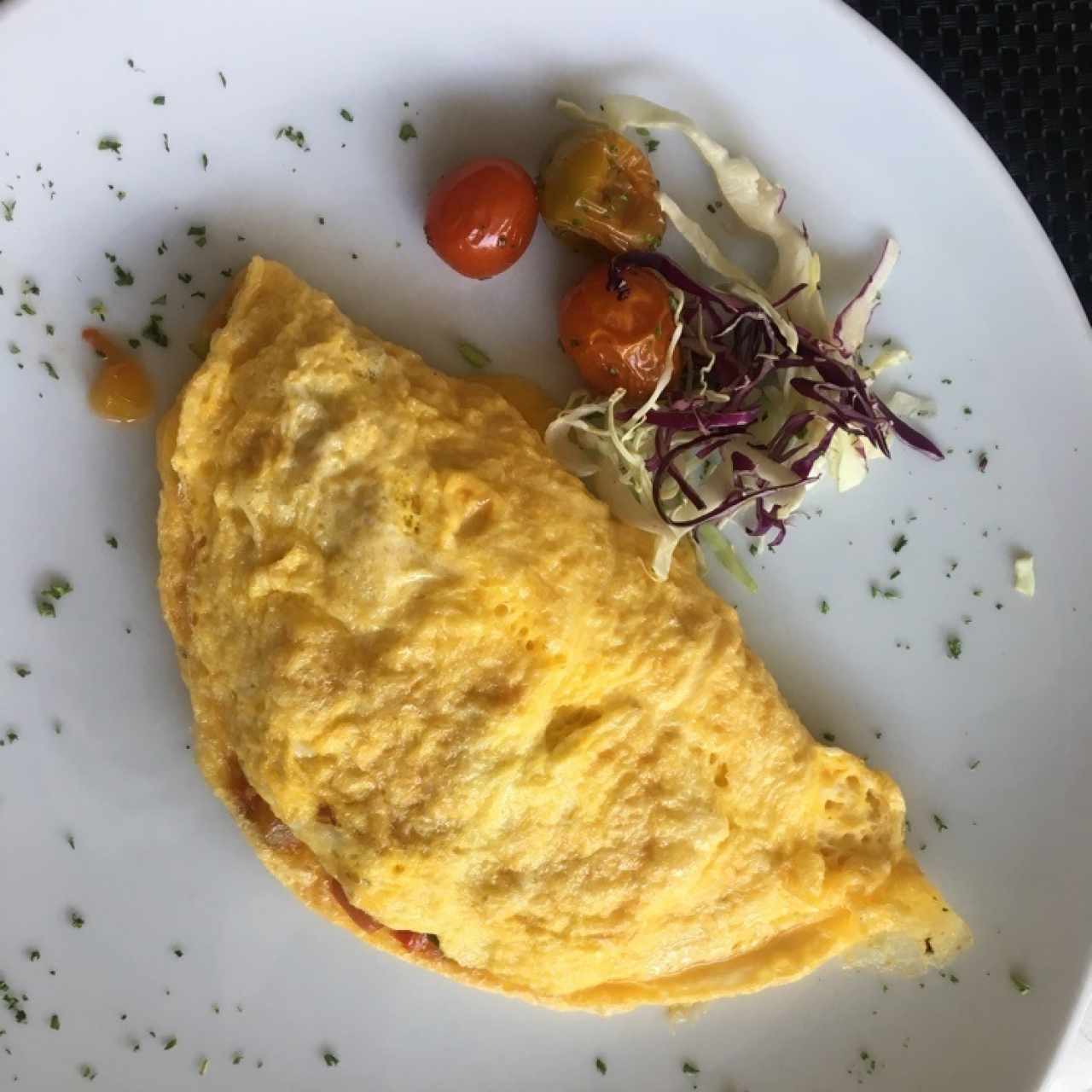 Omelette - Omelette de vegetales