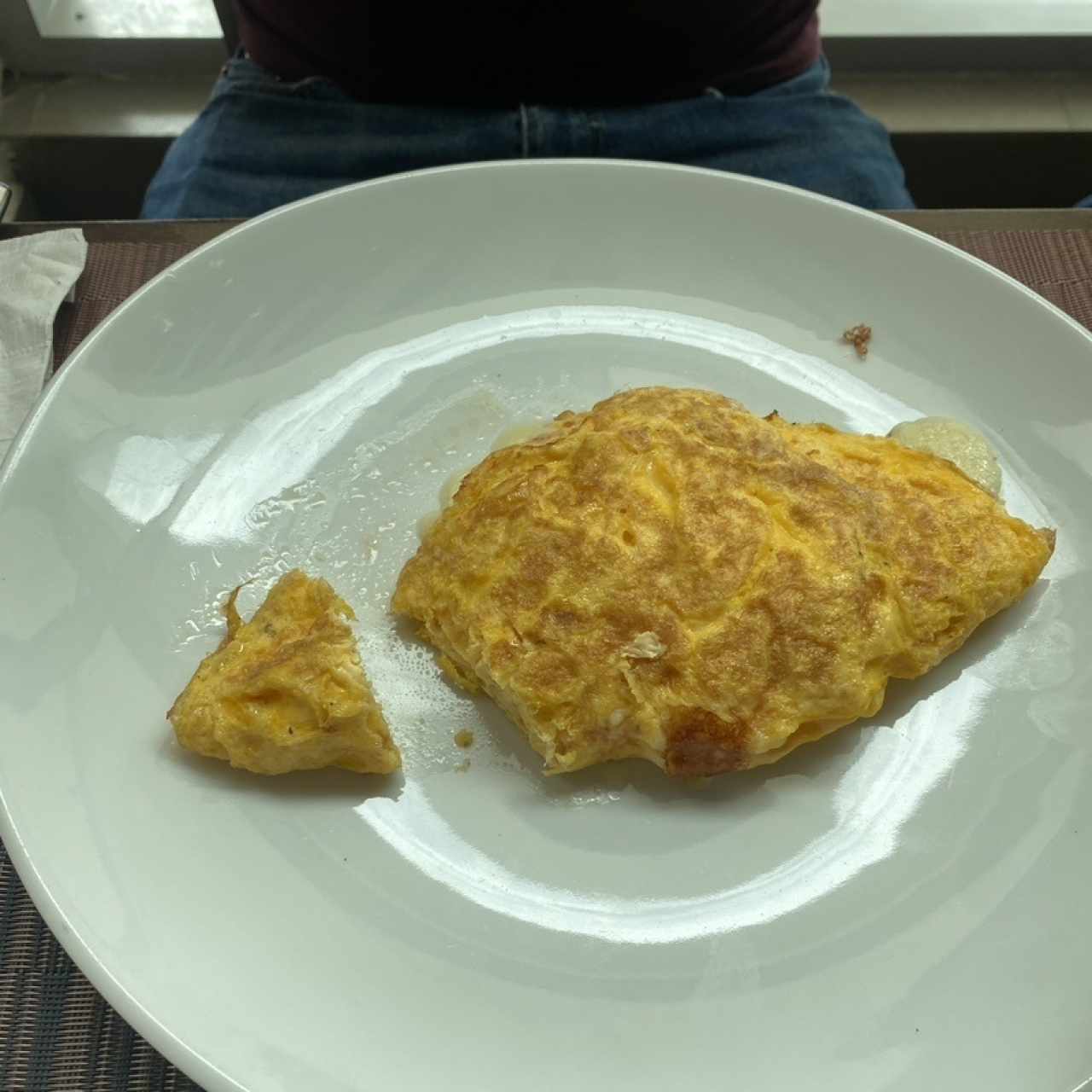 Omelette - Omelette de queso
