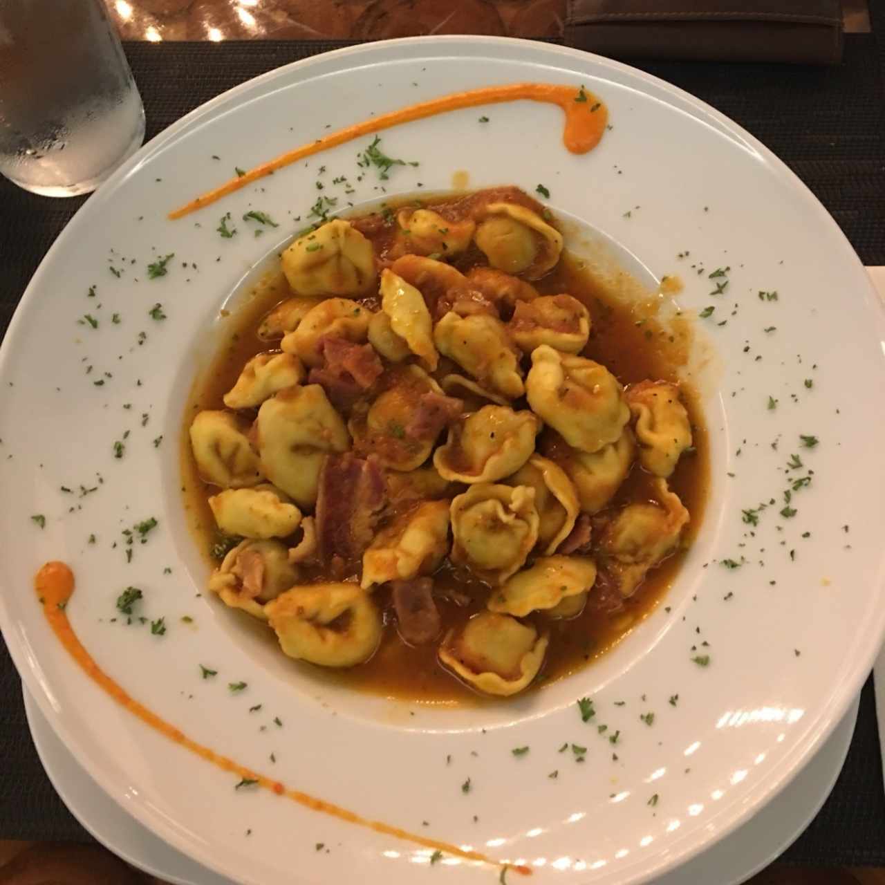 ravioli en salsa pomodoro