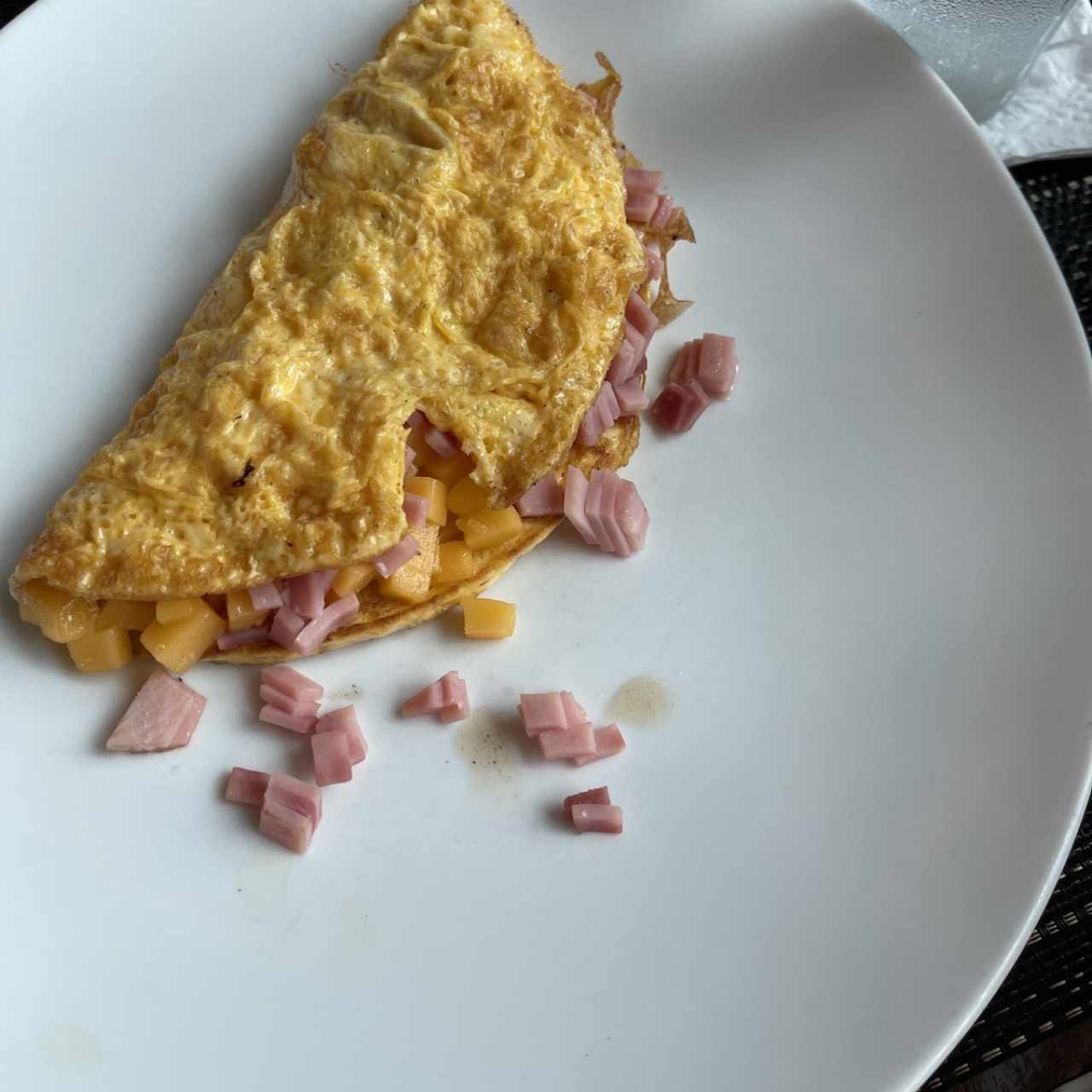 Omellette de jamón