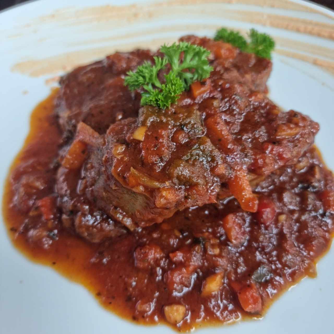 Guisado de lengua.