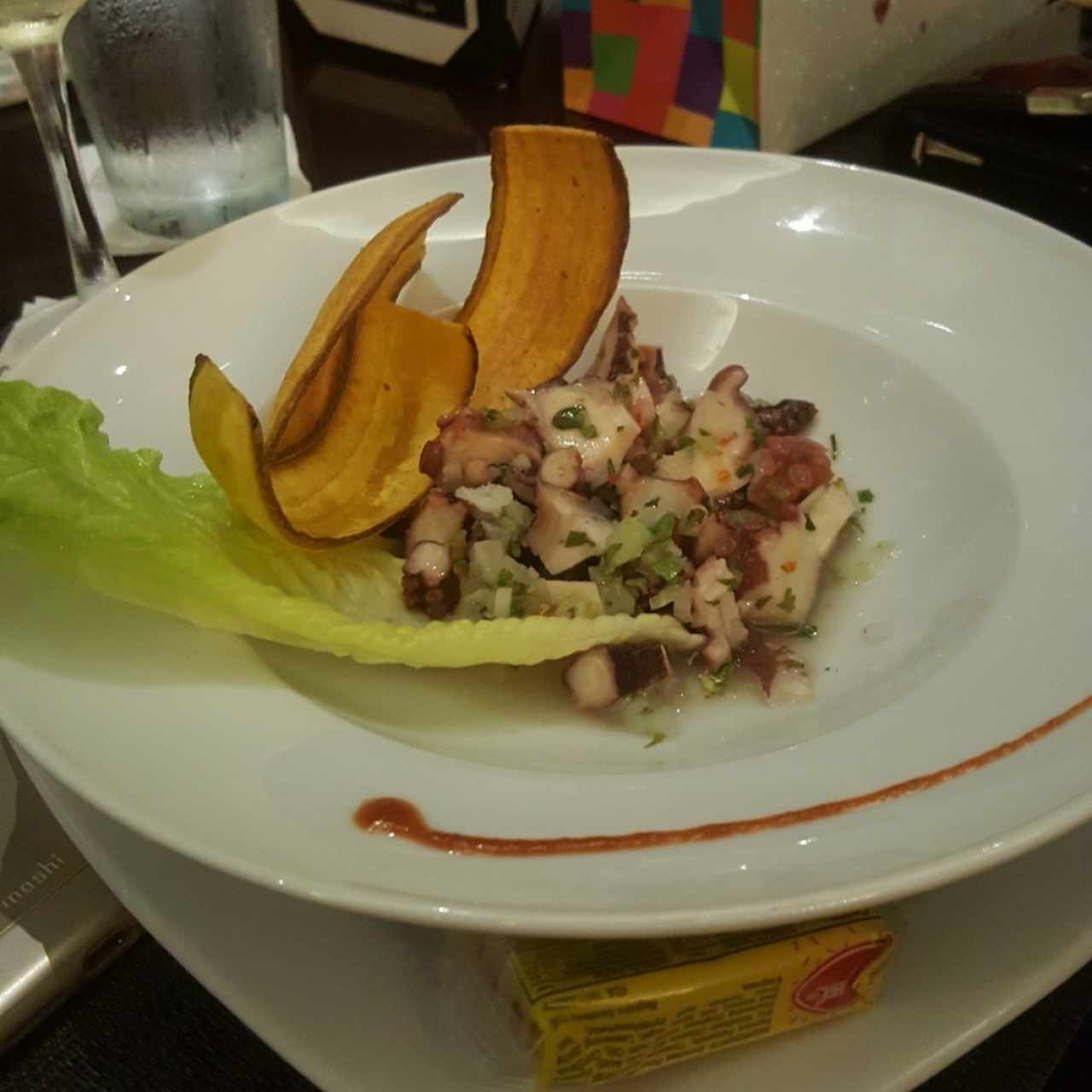 cevichito de pulpo para arrancar😉