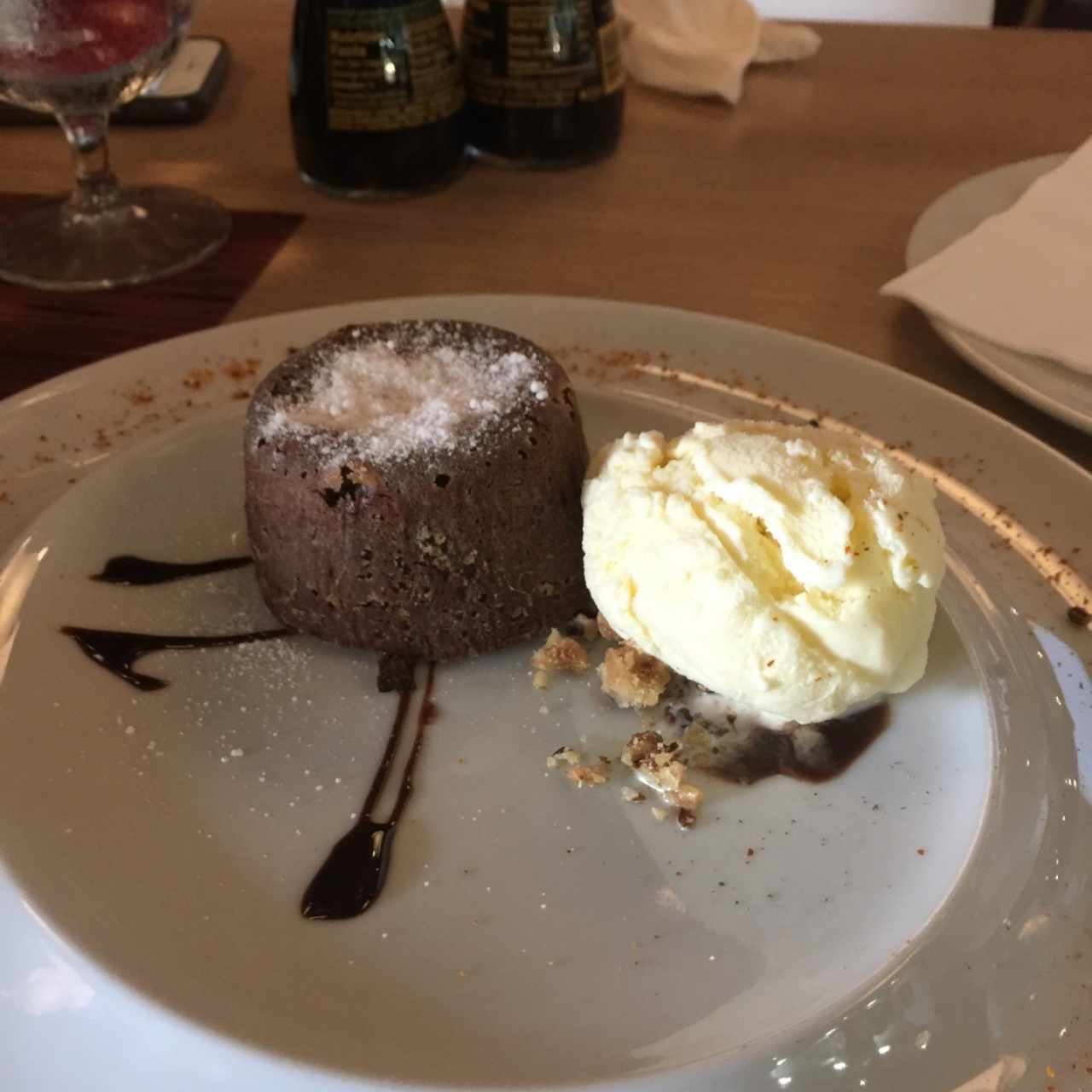 Postres - Fondant de chocolate