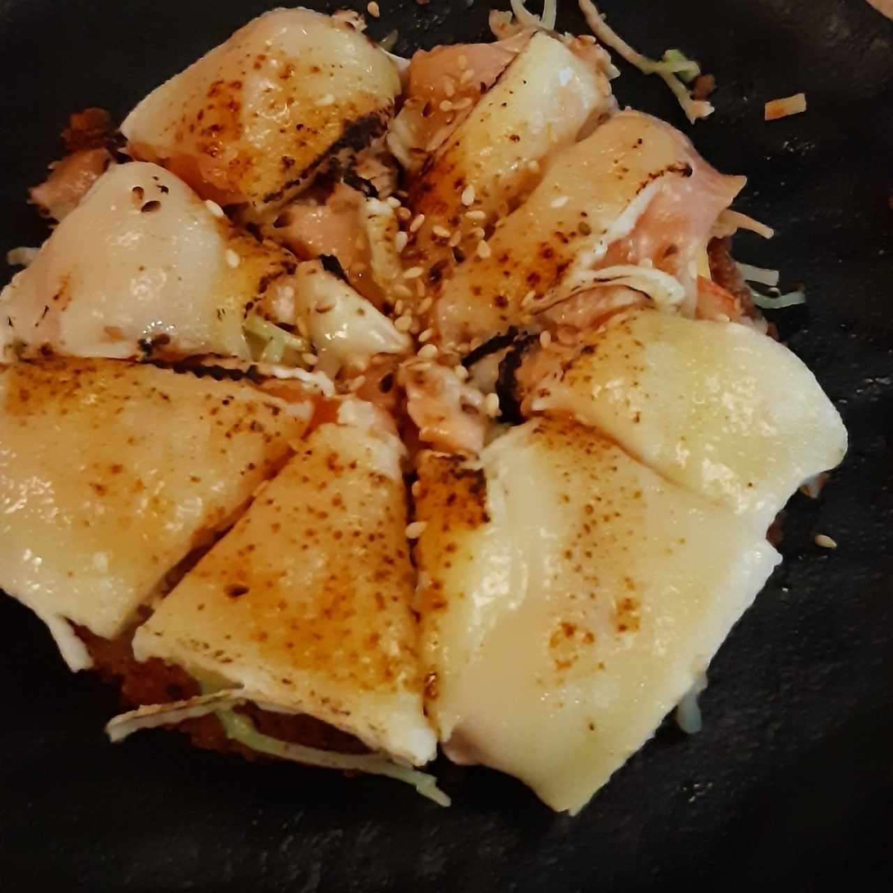 Pizza Sushi de Salmón