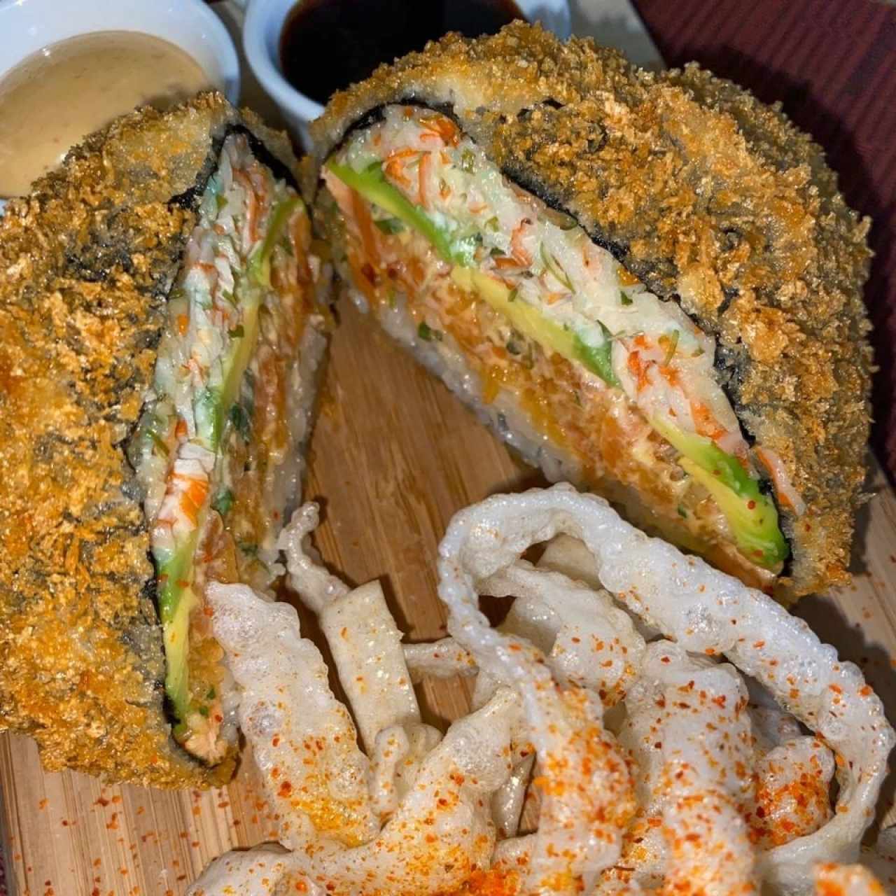 hamburguesa de sushi