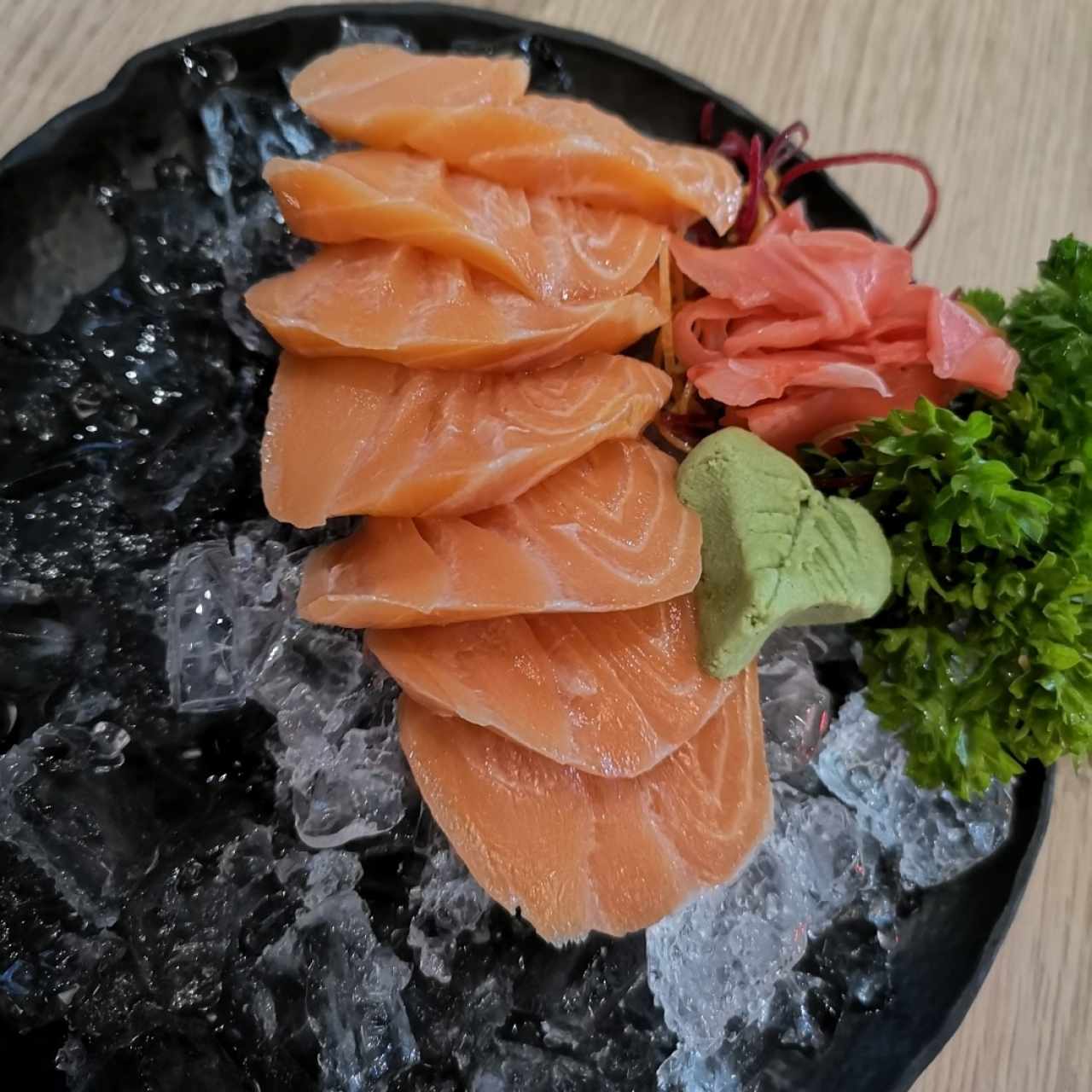 Sashimi de salmon