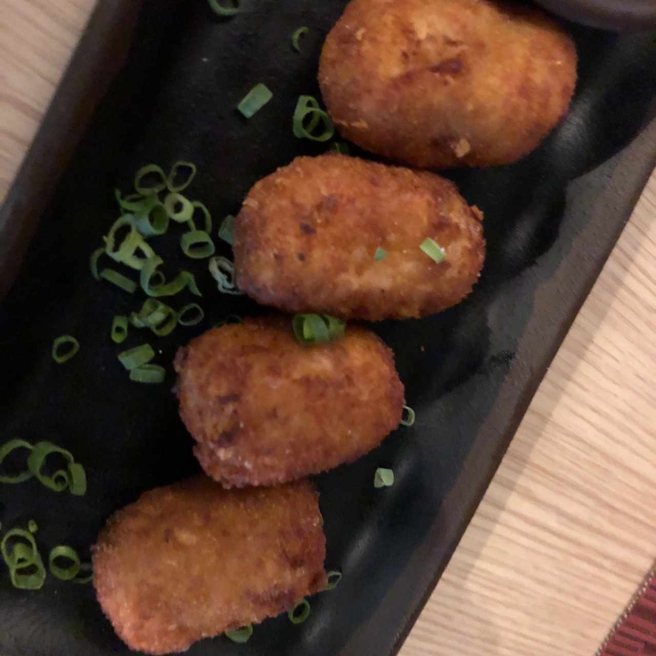 croquetas de cangrejo