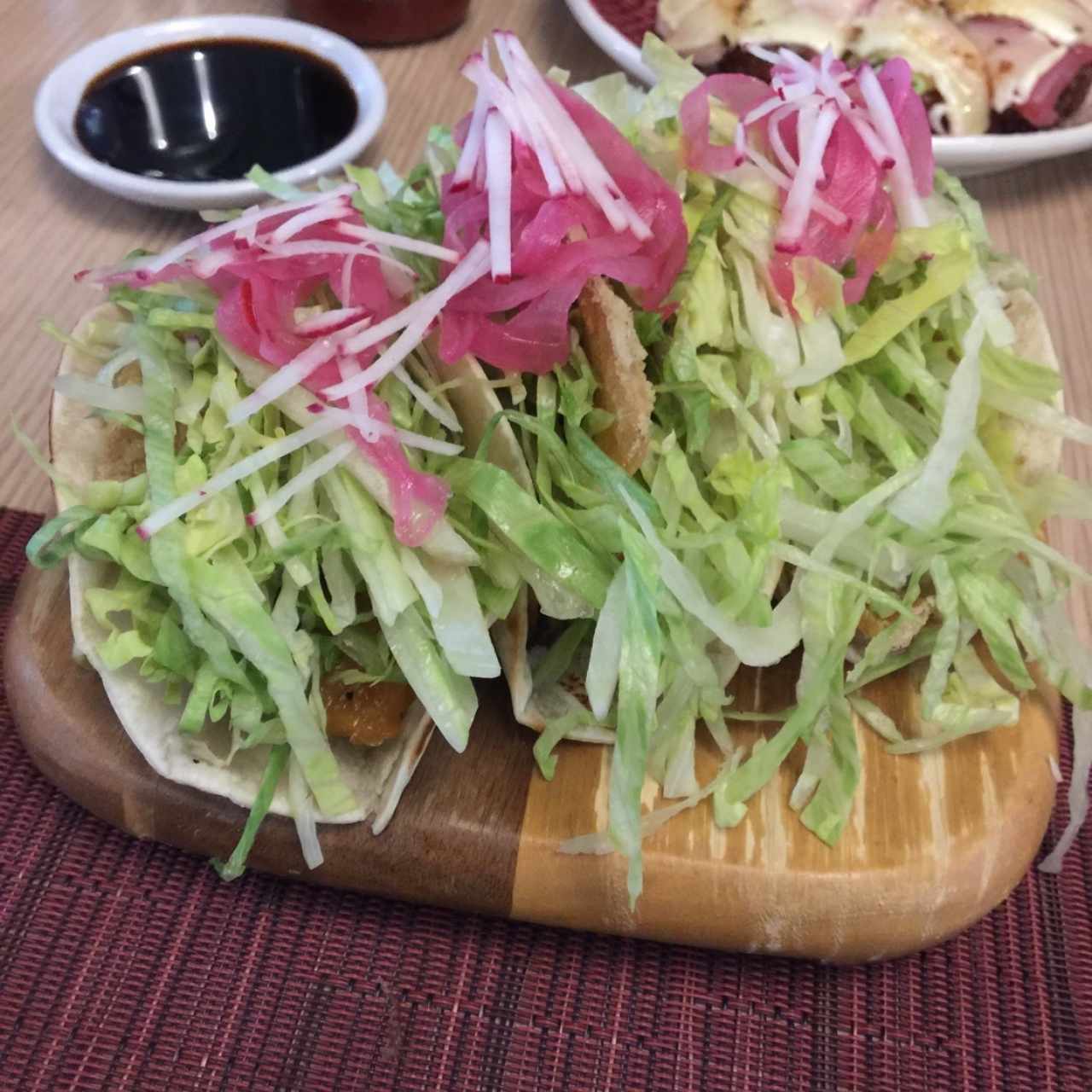 Fish tacos Panamá Style