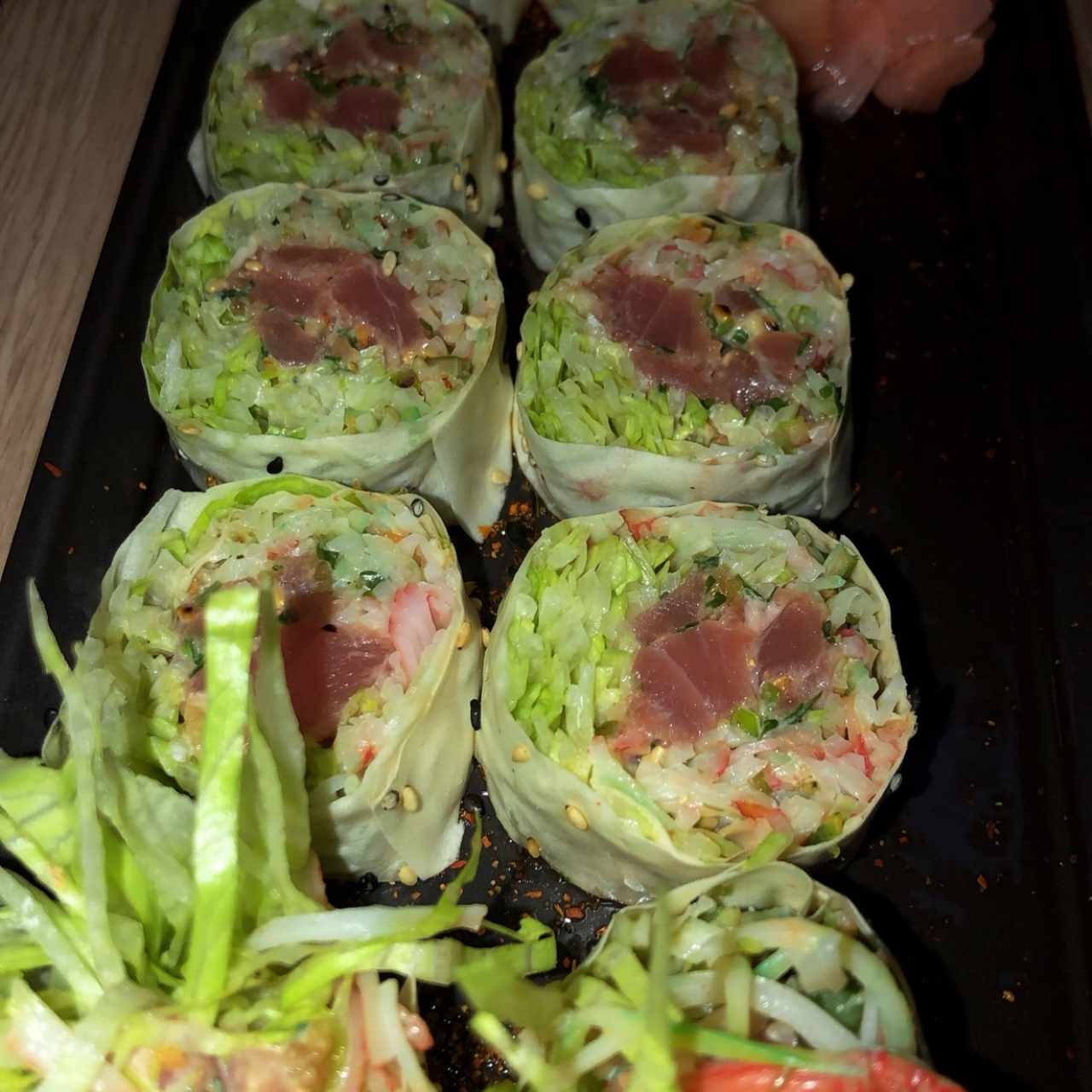 sushi sin arroz