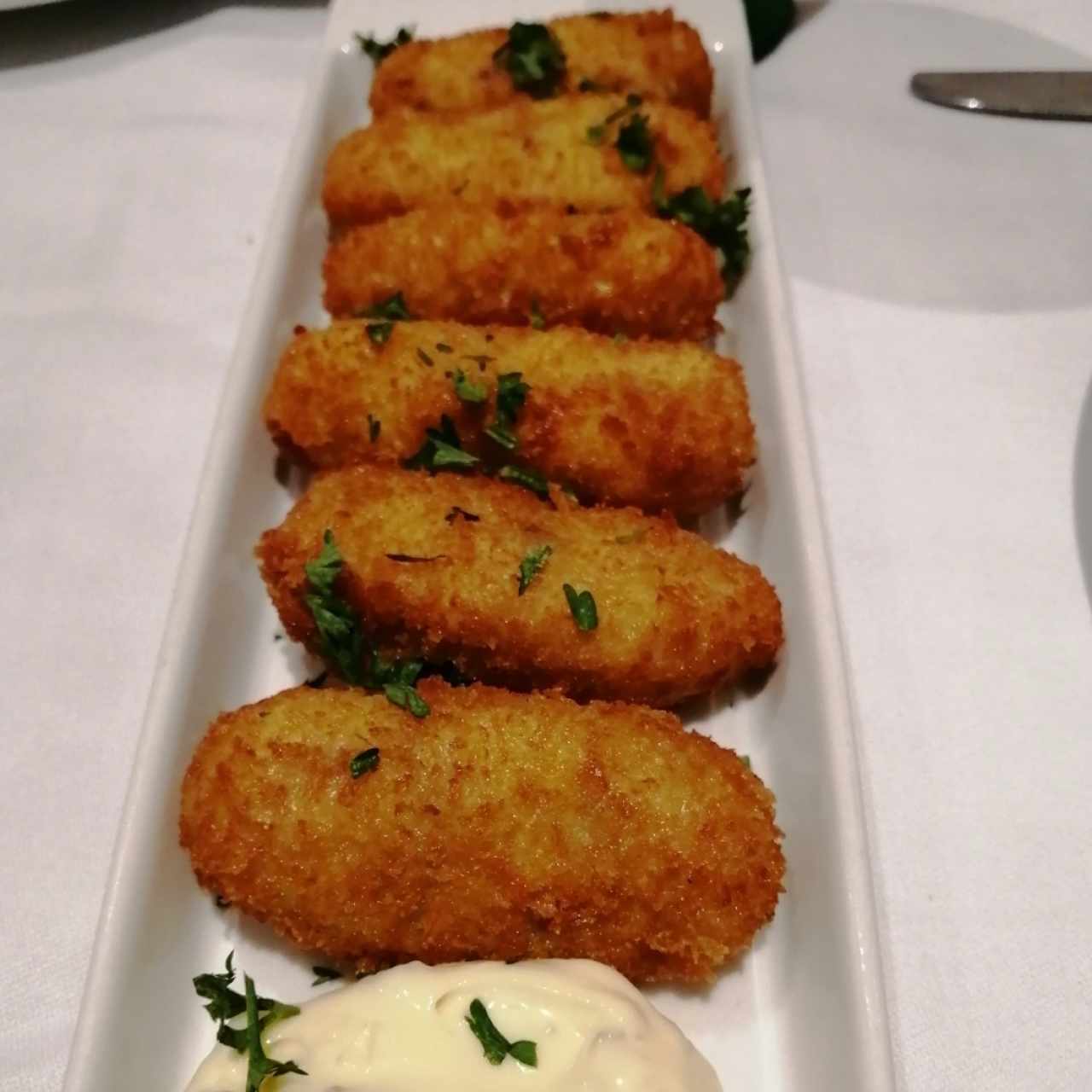 Croquetas de jamón ibérico 