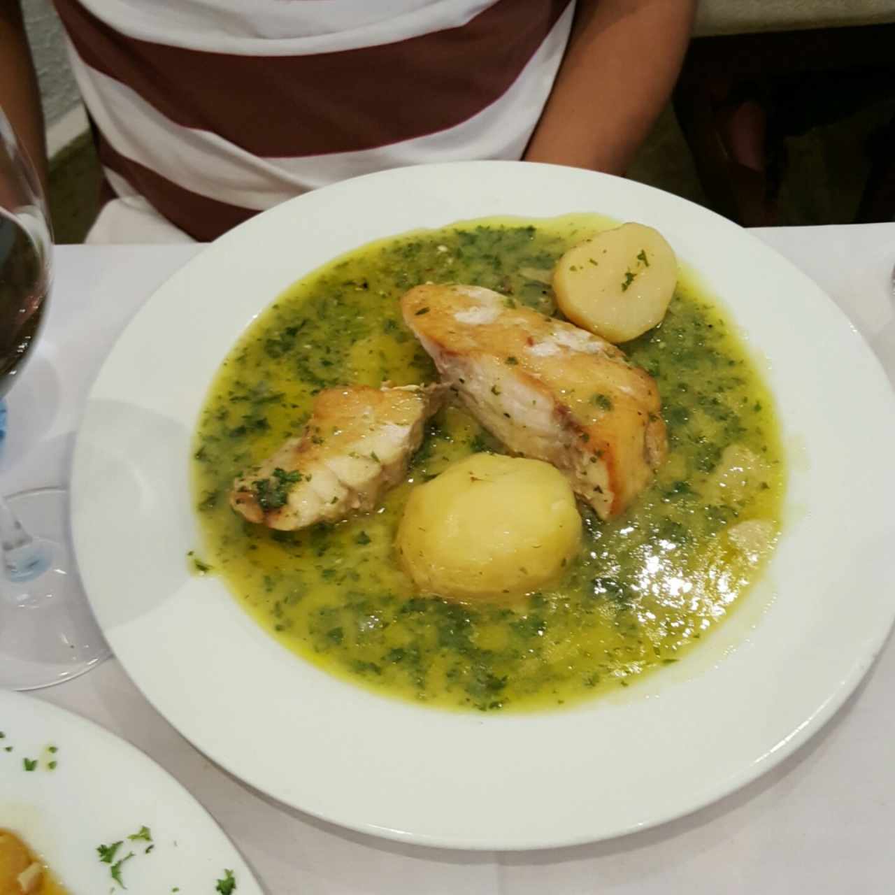 Mero en Salsa Verde