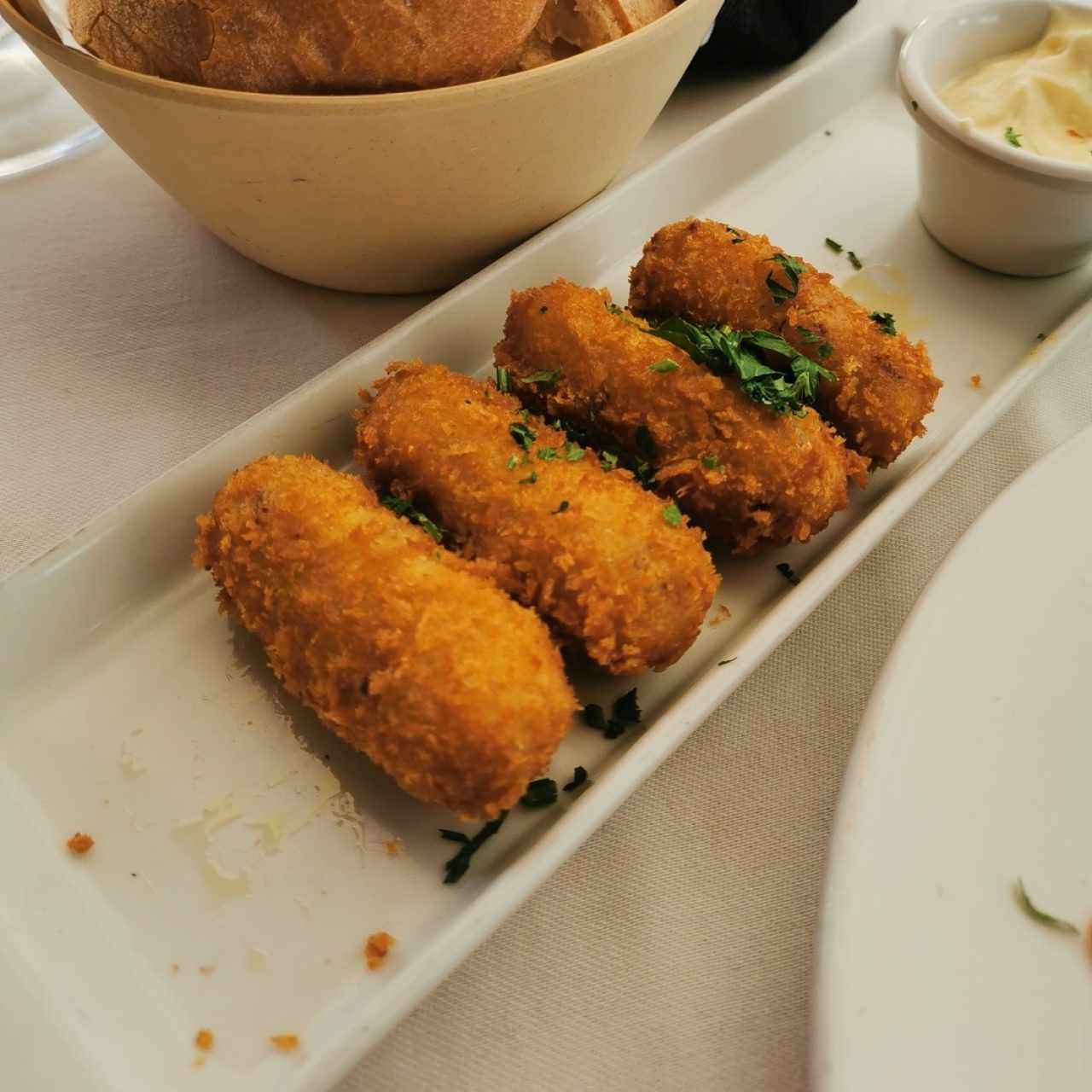 Croquetas de jamón ibérico 