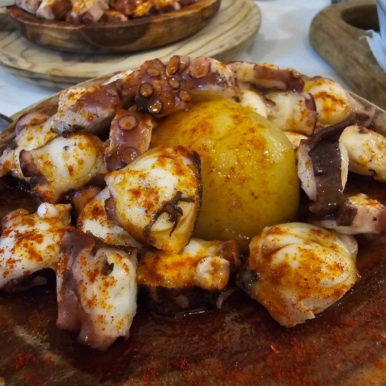 Pulpo da Feira o pulpo a la gallega