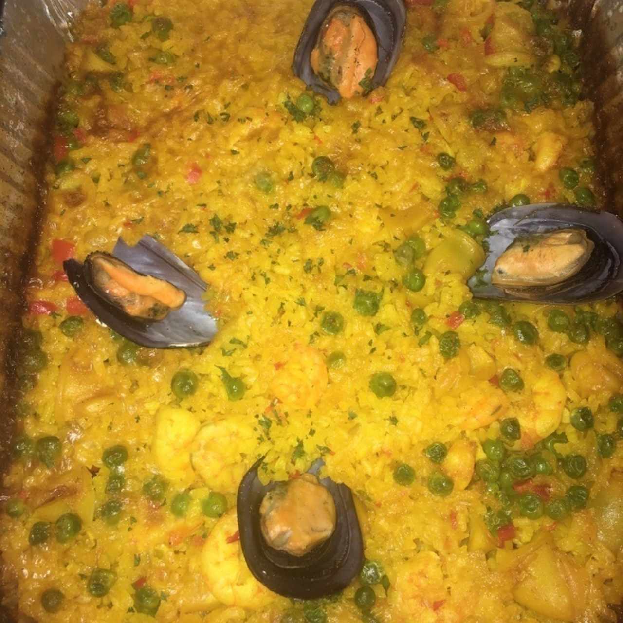 paella de mariscos