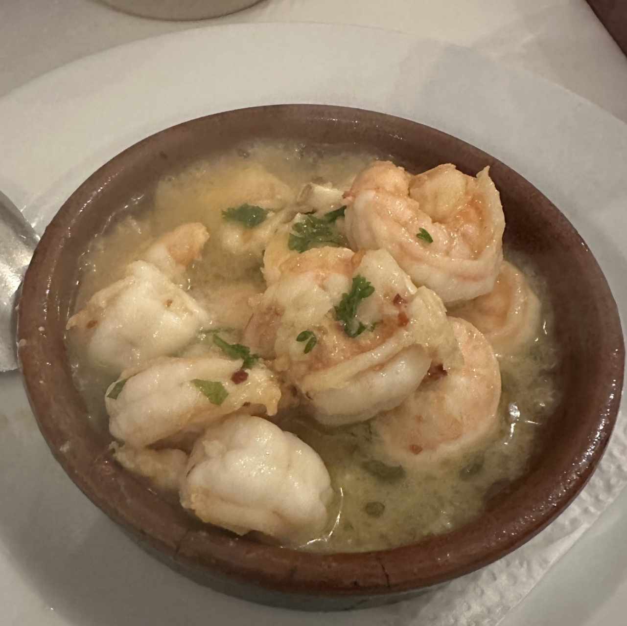 Gambas al Ajillo o Enchiladas