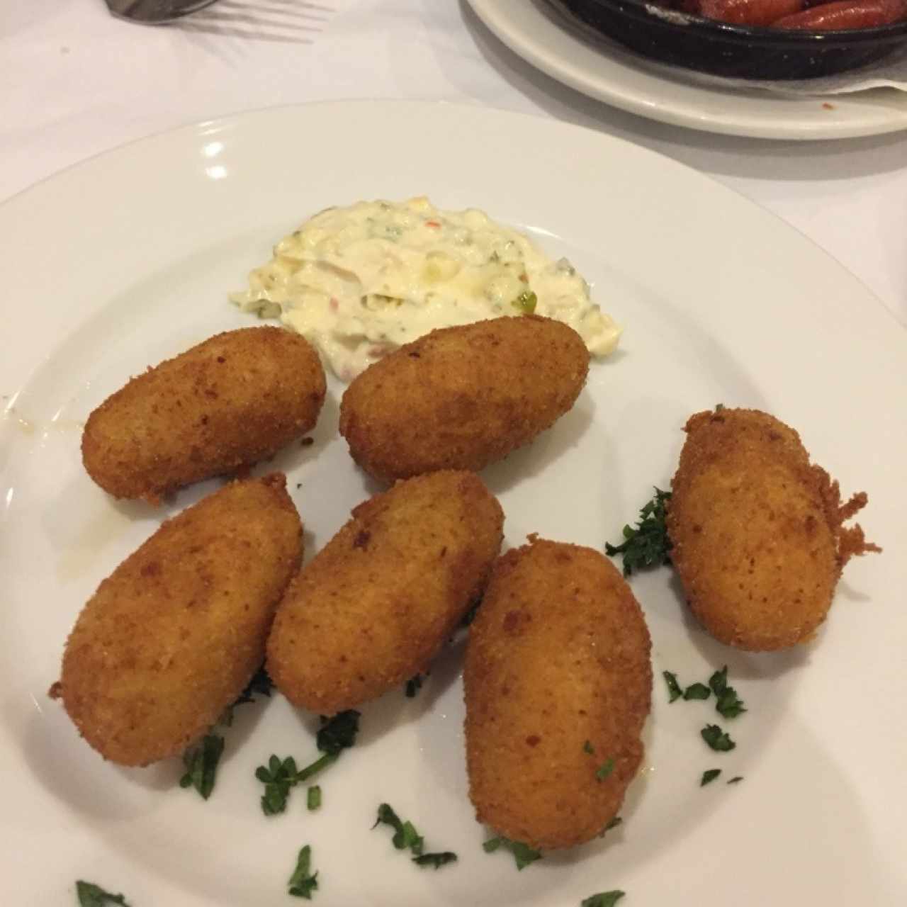 Croquetas de jamon iberico