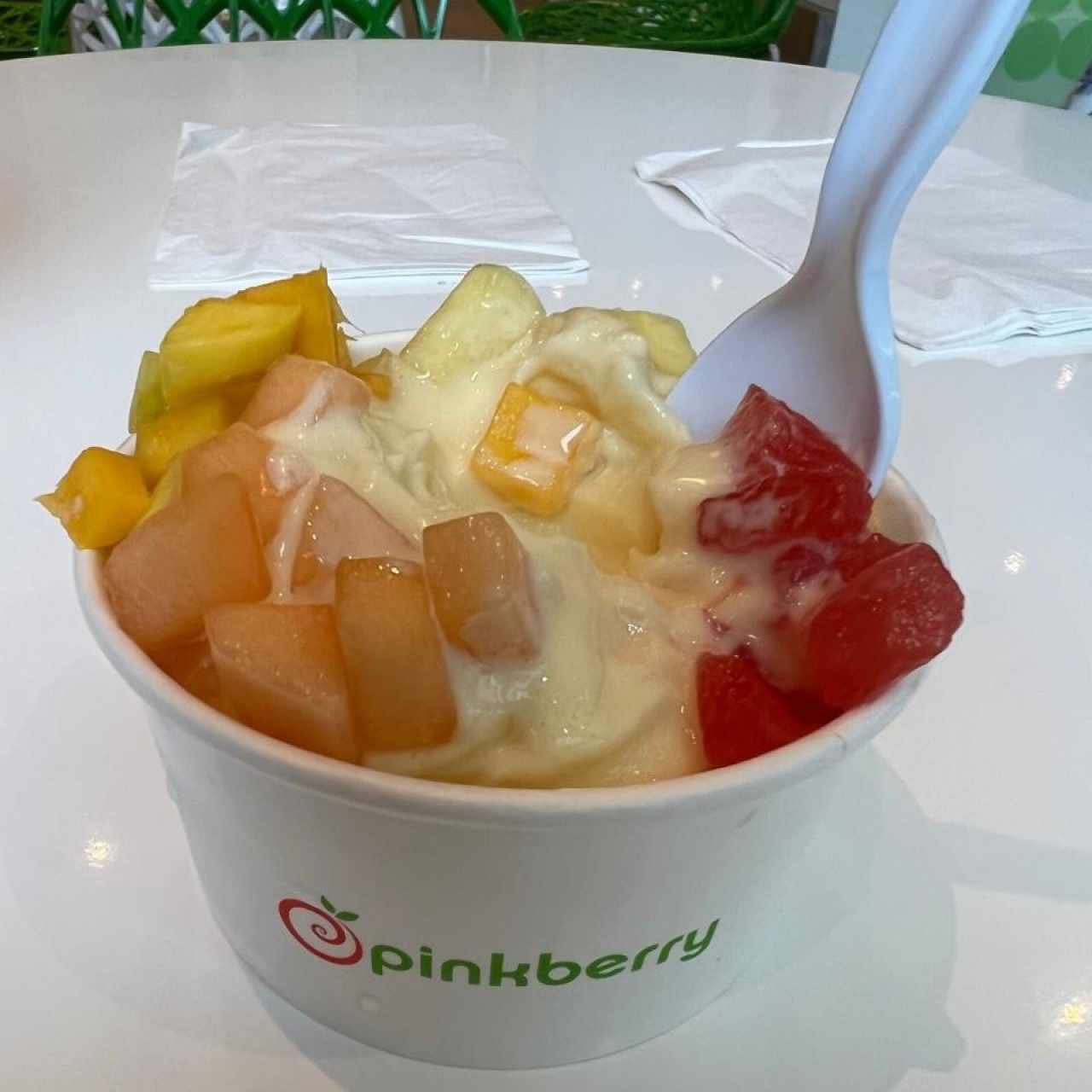 Frozen Yogurt con Toppings