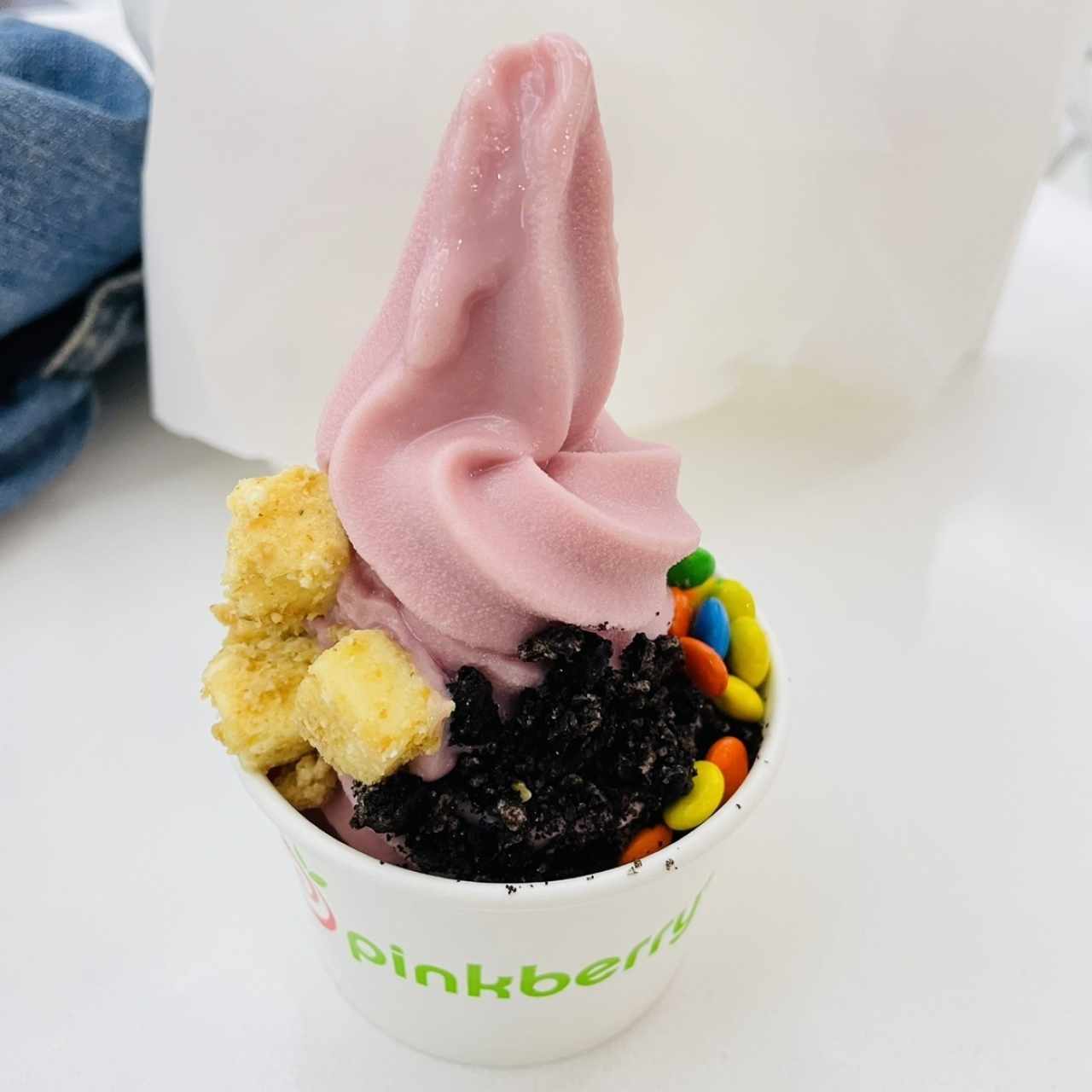 Frozen Yogurt con Toppings