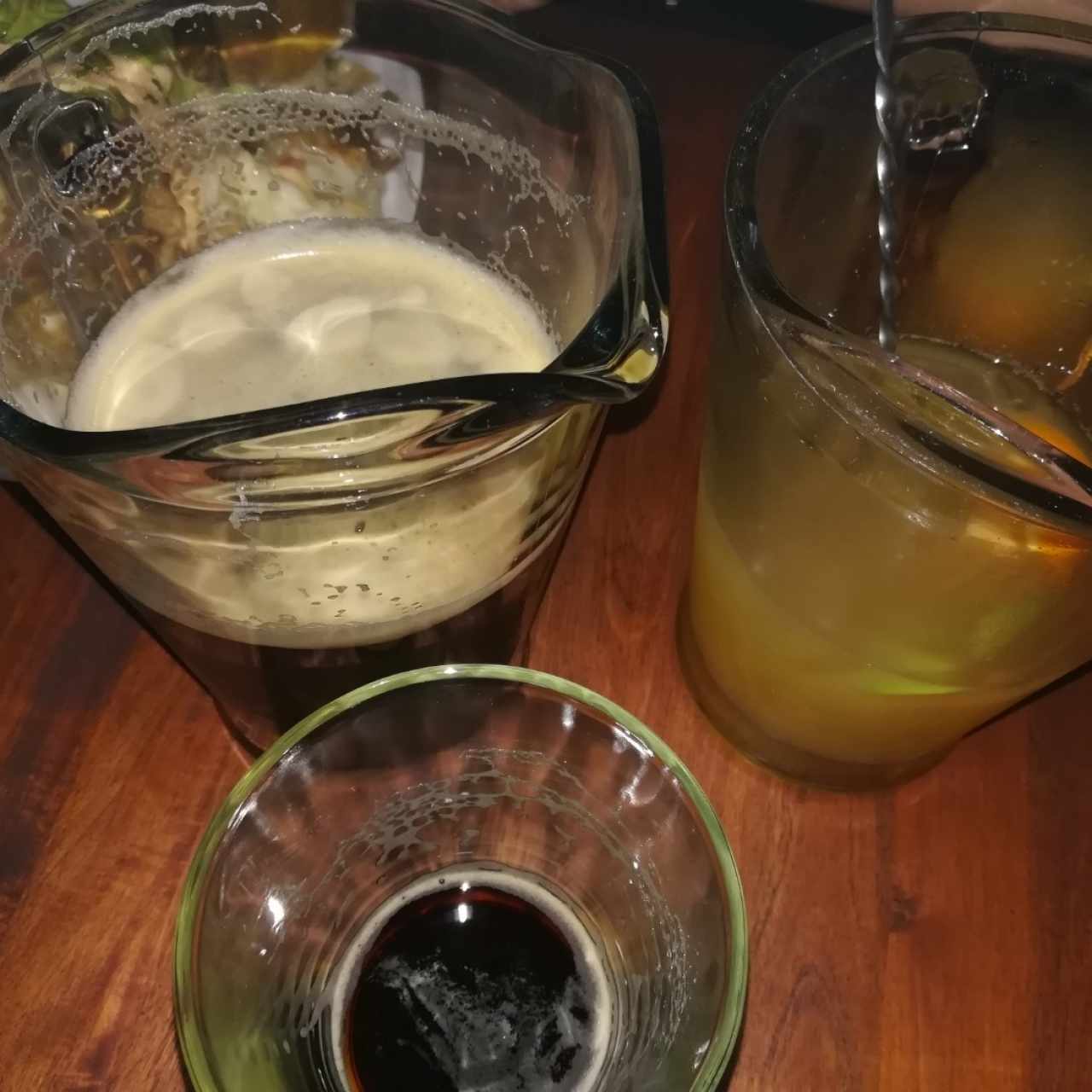 Jarras de Porter y Sangria Blanca 