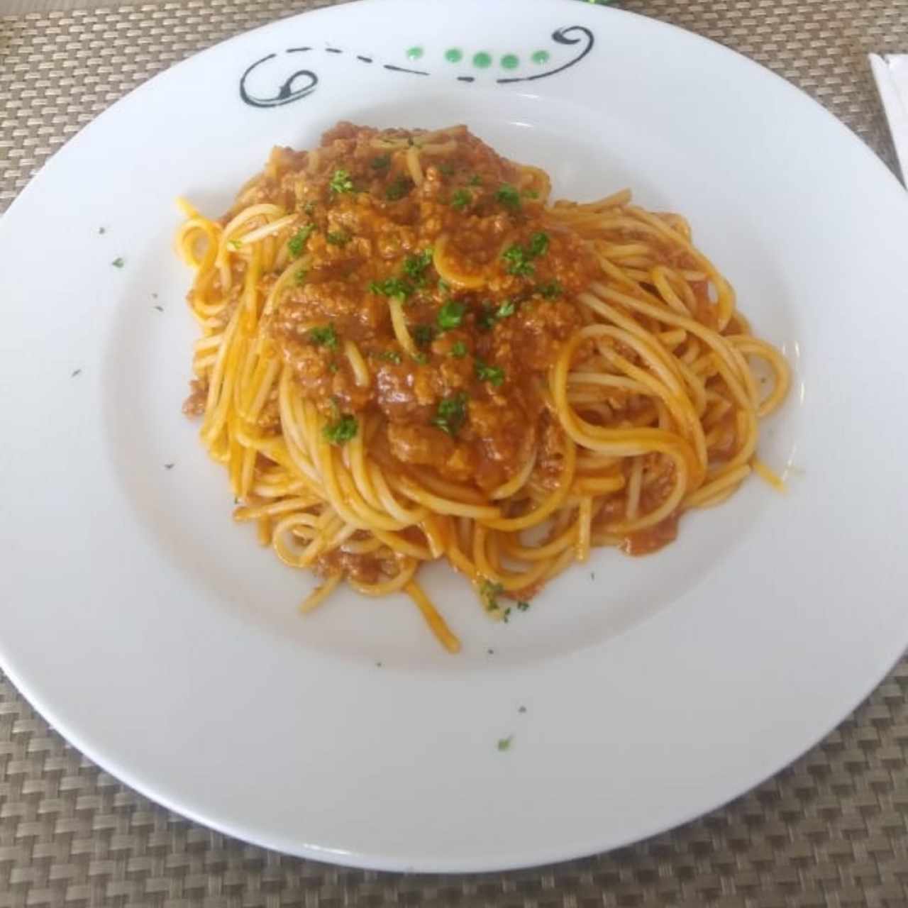 espaguetti boloñesa