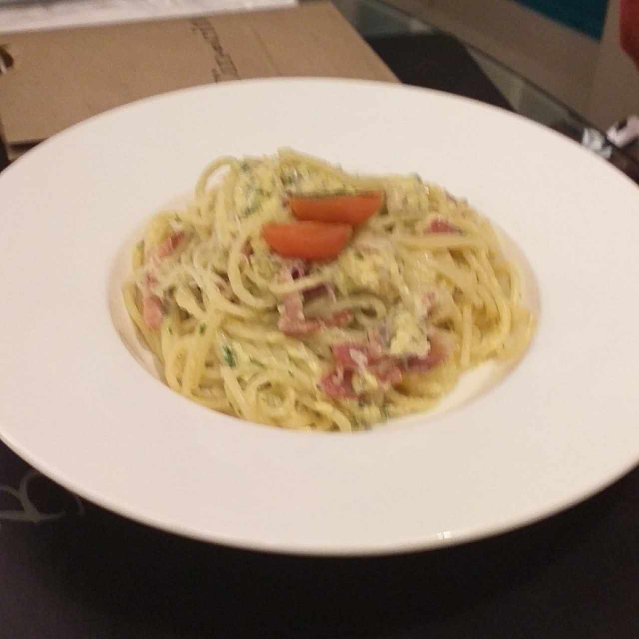 Pastas - Spaguetti Carbonara