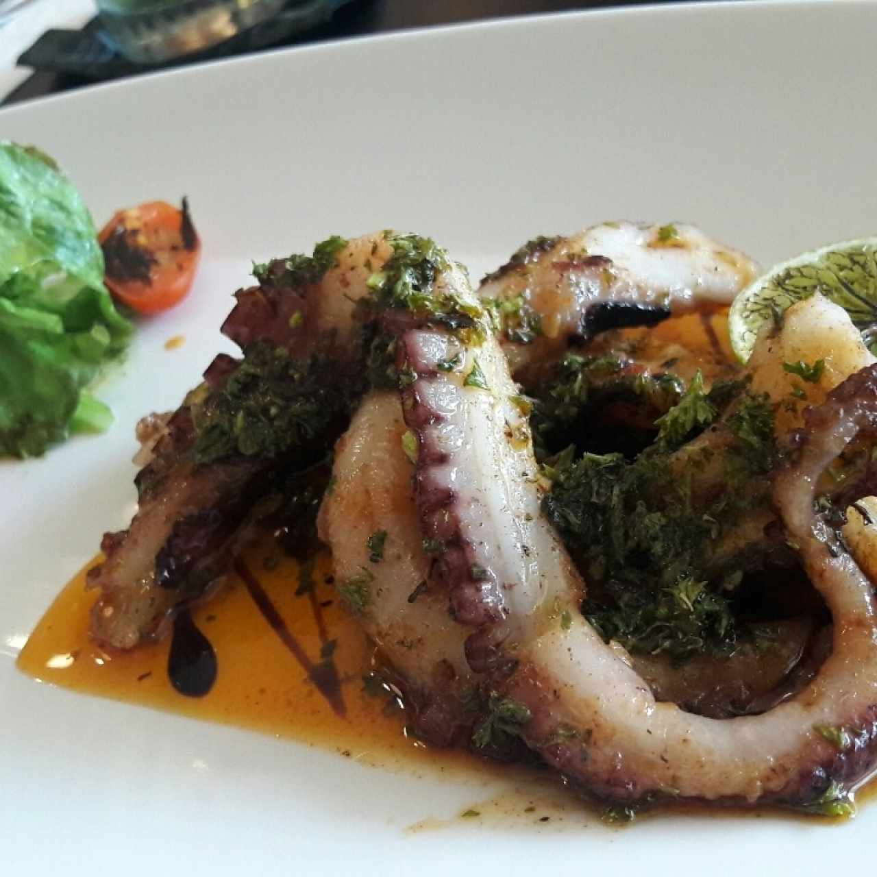 Pulpo en reducción de balsamico