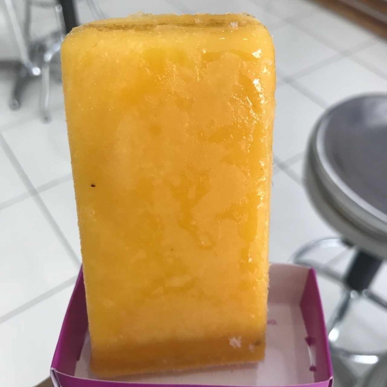 Paleta de Maracuya rellena