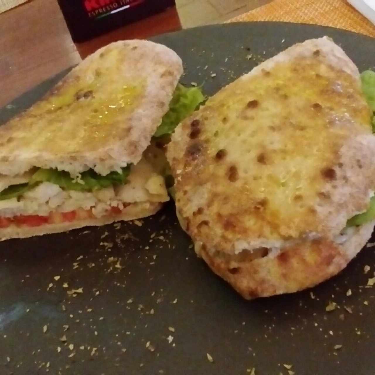 panini de pollo 