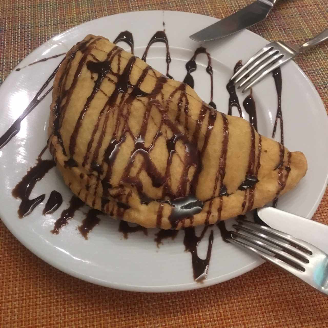 panzerotti de nutella