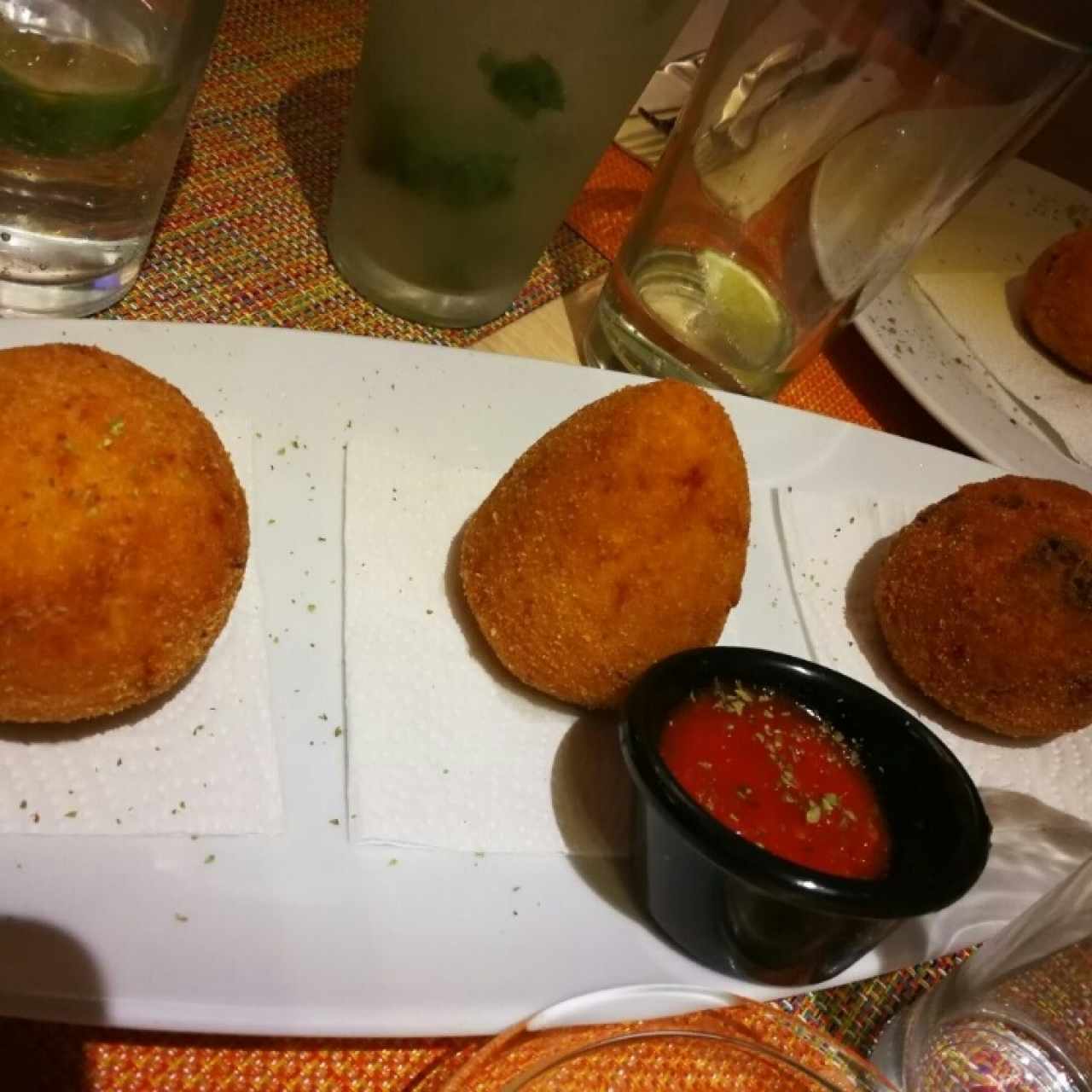 Entradas - Arancini 3 Sapori