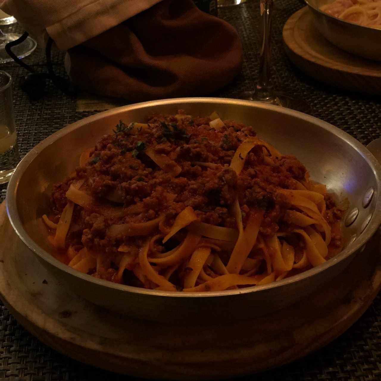 Fettuccine a la Bologñesa