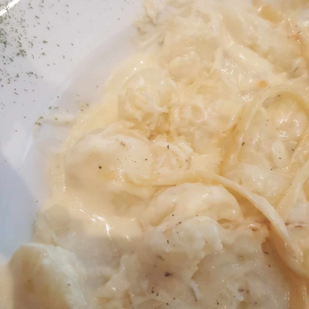 Pastas - Gnocchi Al Teléfono en salsa blanca