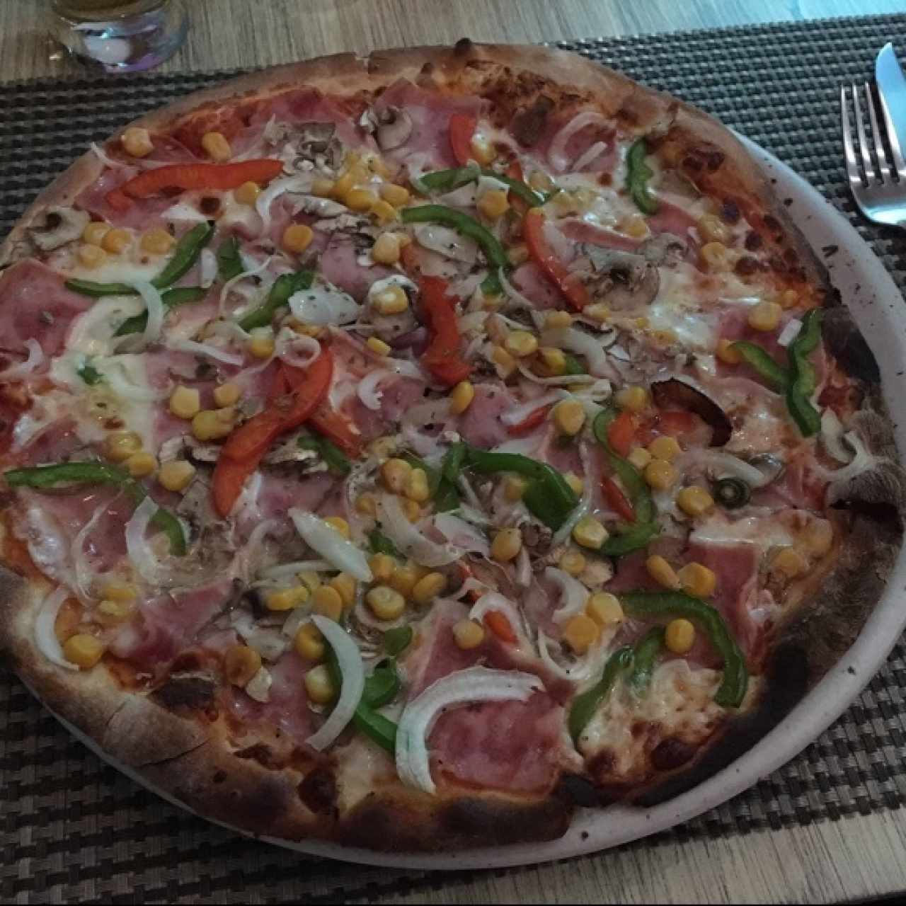 pizza vegetariana