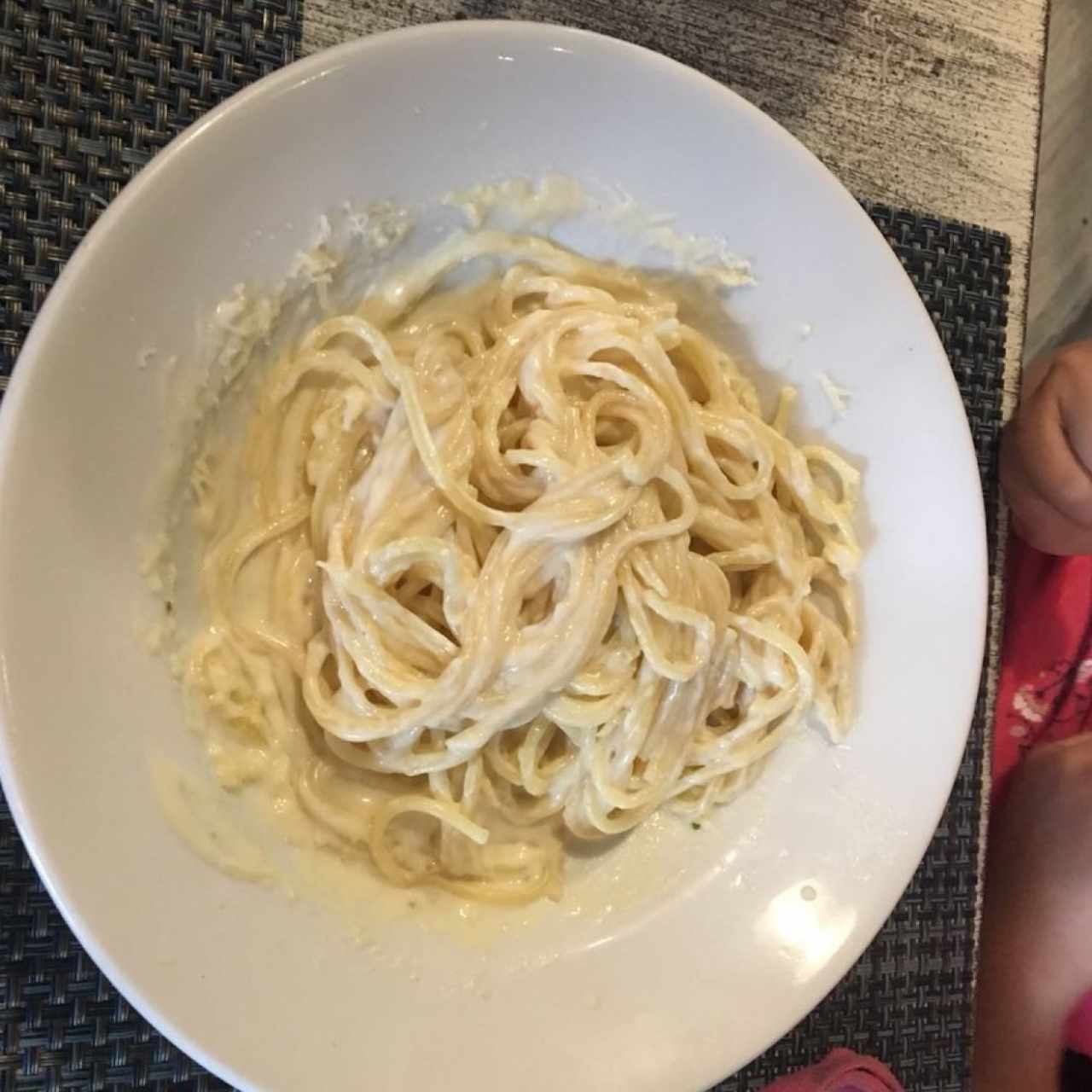 Pasta a la Crema pana niños