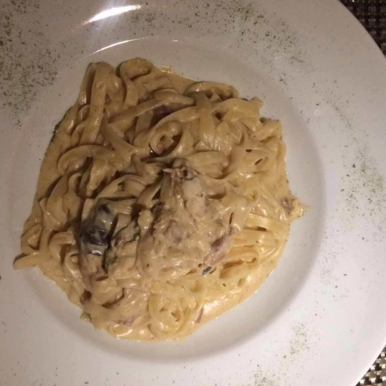 Fettuccine a la Strega