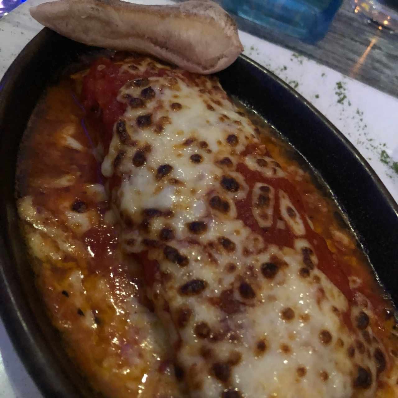 lasagna de pollo