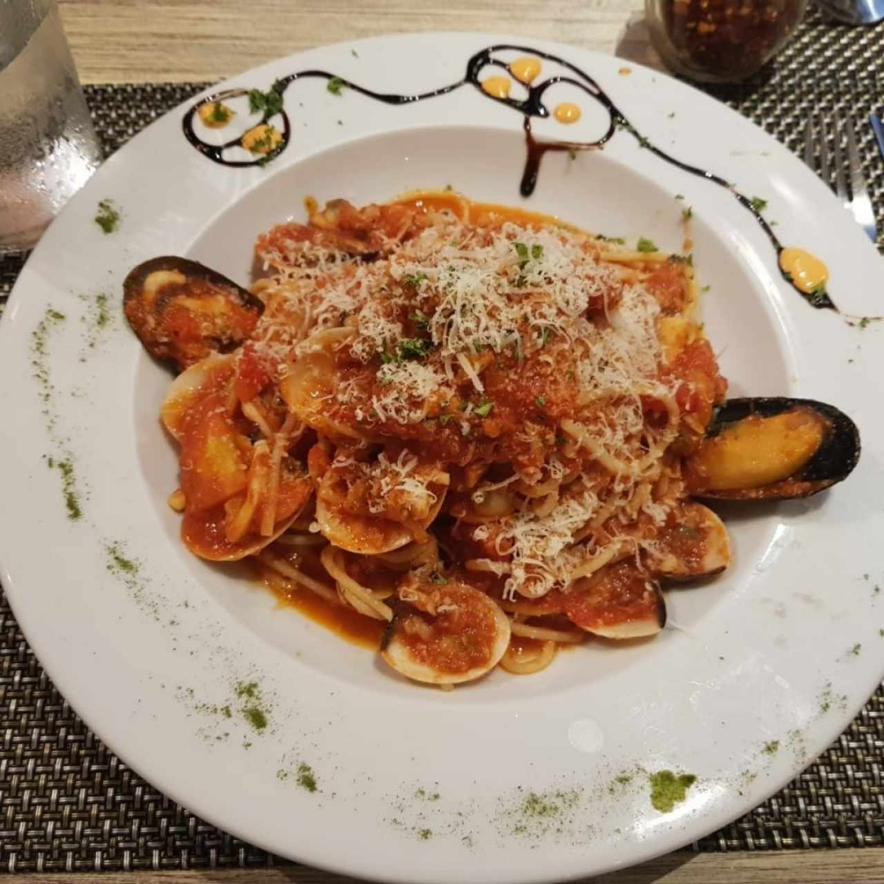 Spaghetti marinera