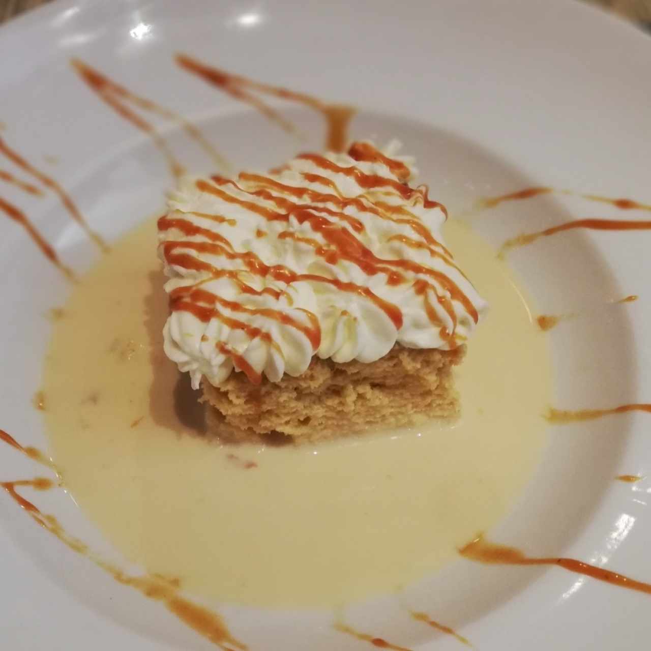 Tres leches con Baileys