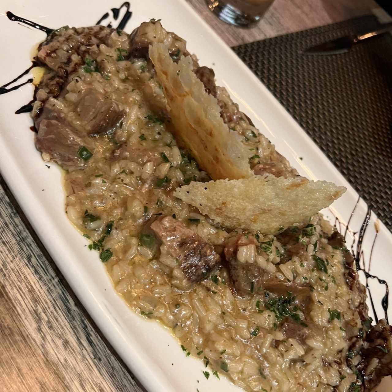 Risotto de short rib