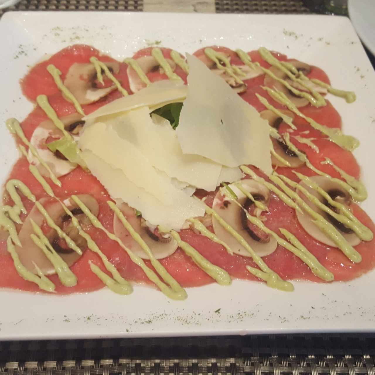 Antipasti - Carpaccio de Res