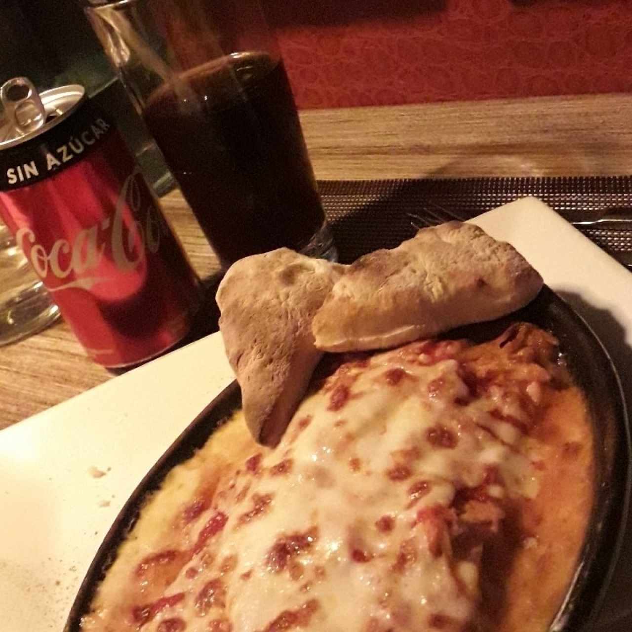 Lasagna de pollo 