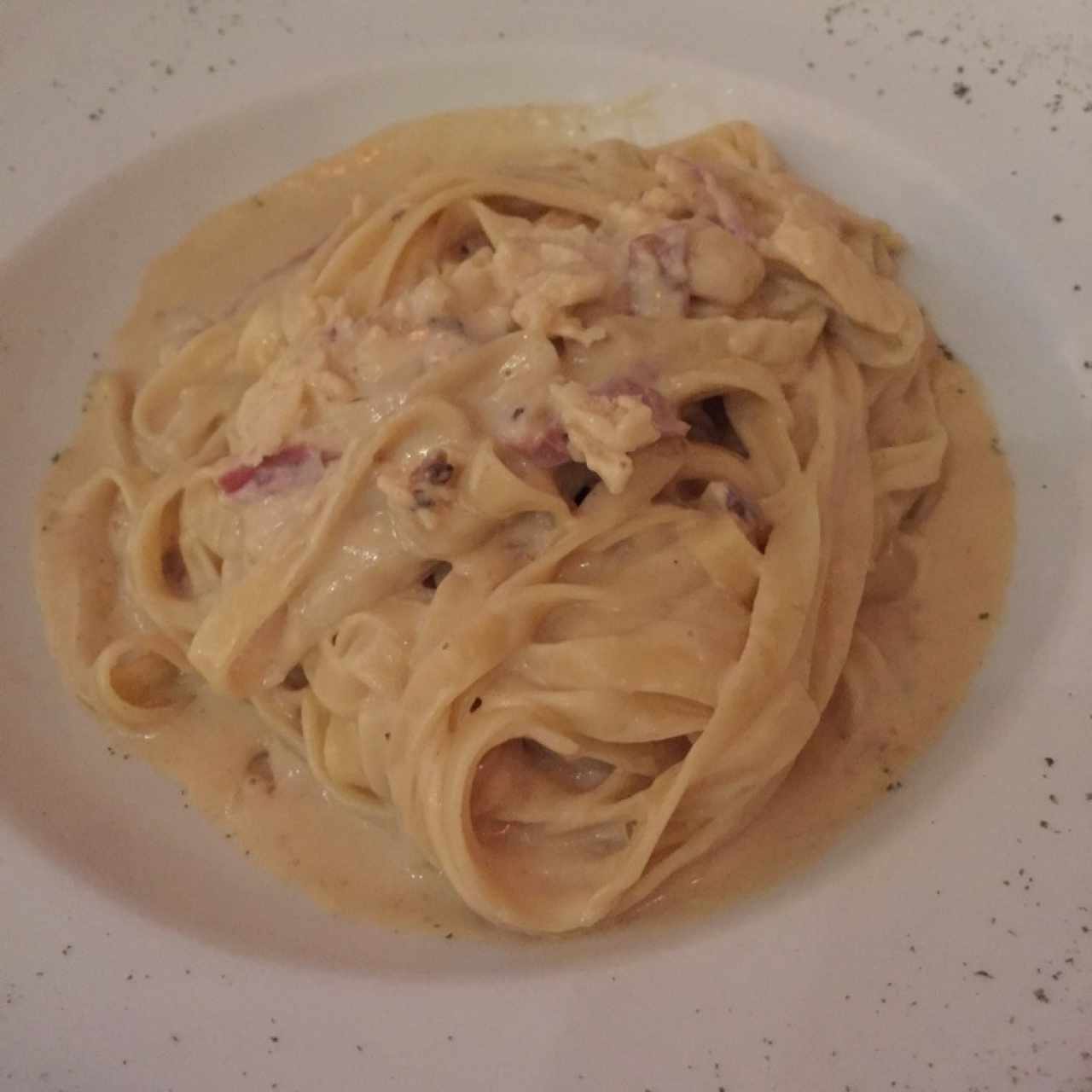 Fettuccine a la Strega