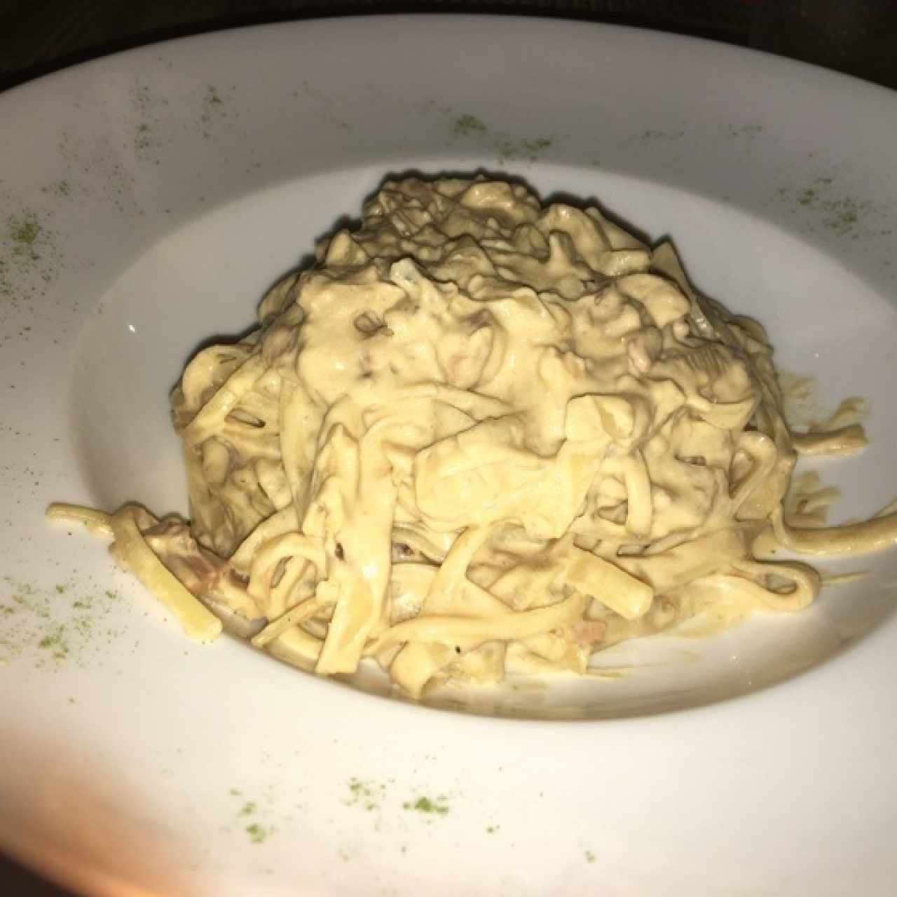 Fettuccine a la Strega