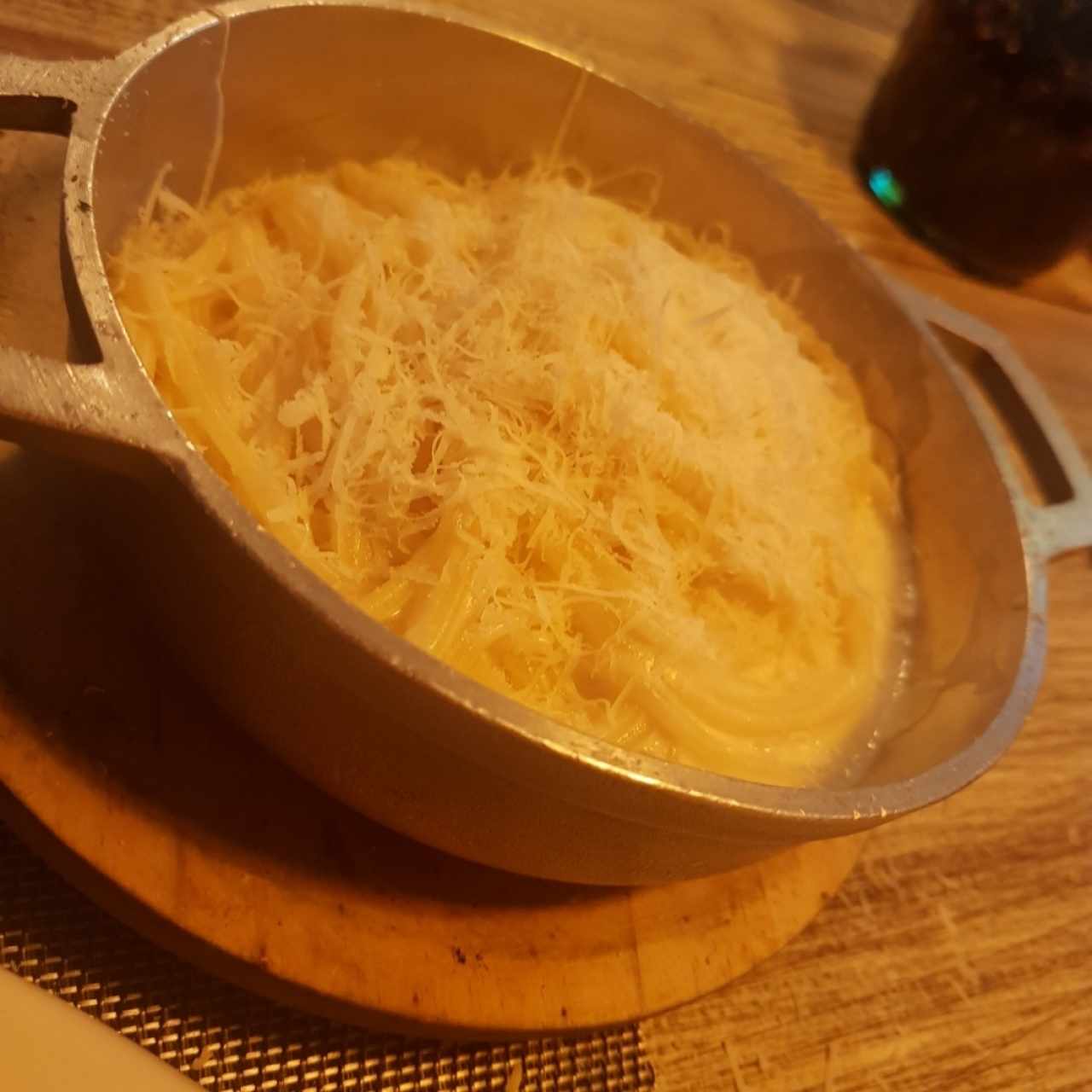 Pastas - Espaguetti  crema blanca