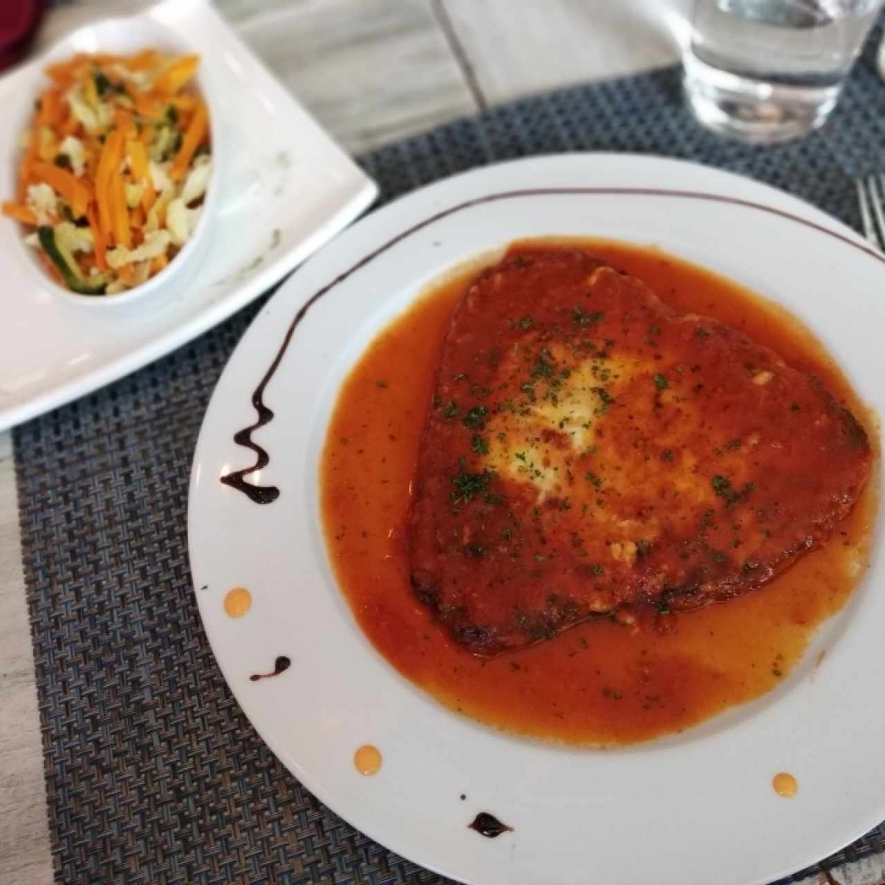 Milanesa de Pollo a la Parmesana