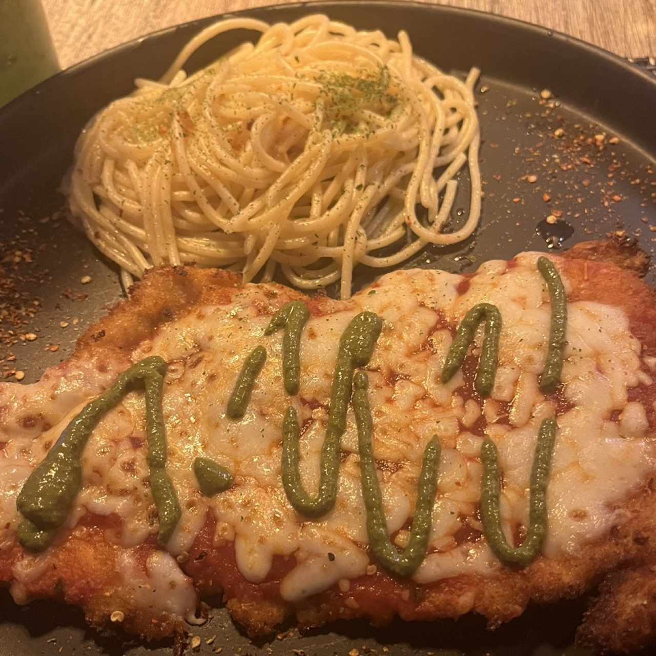 Milanesa de Pollo a la Parmesana